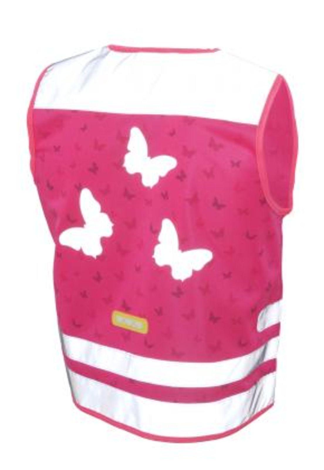Chaleco Reflectante para Niños (NUTTY) - Rosado-3
