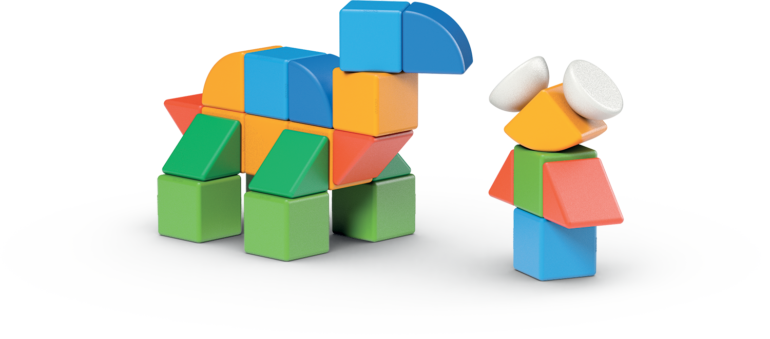 Figuras Magnéticas MAGICUBE Mundo 32U-Línea Eco-4