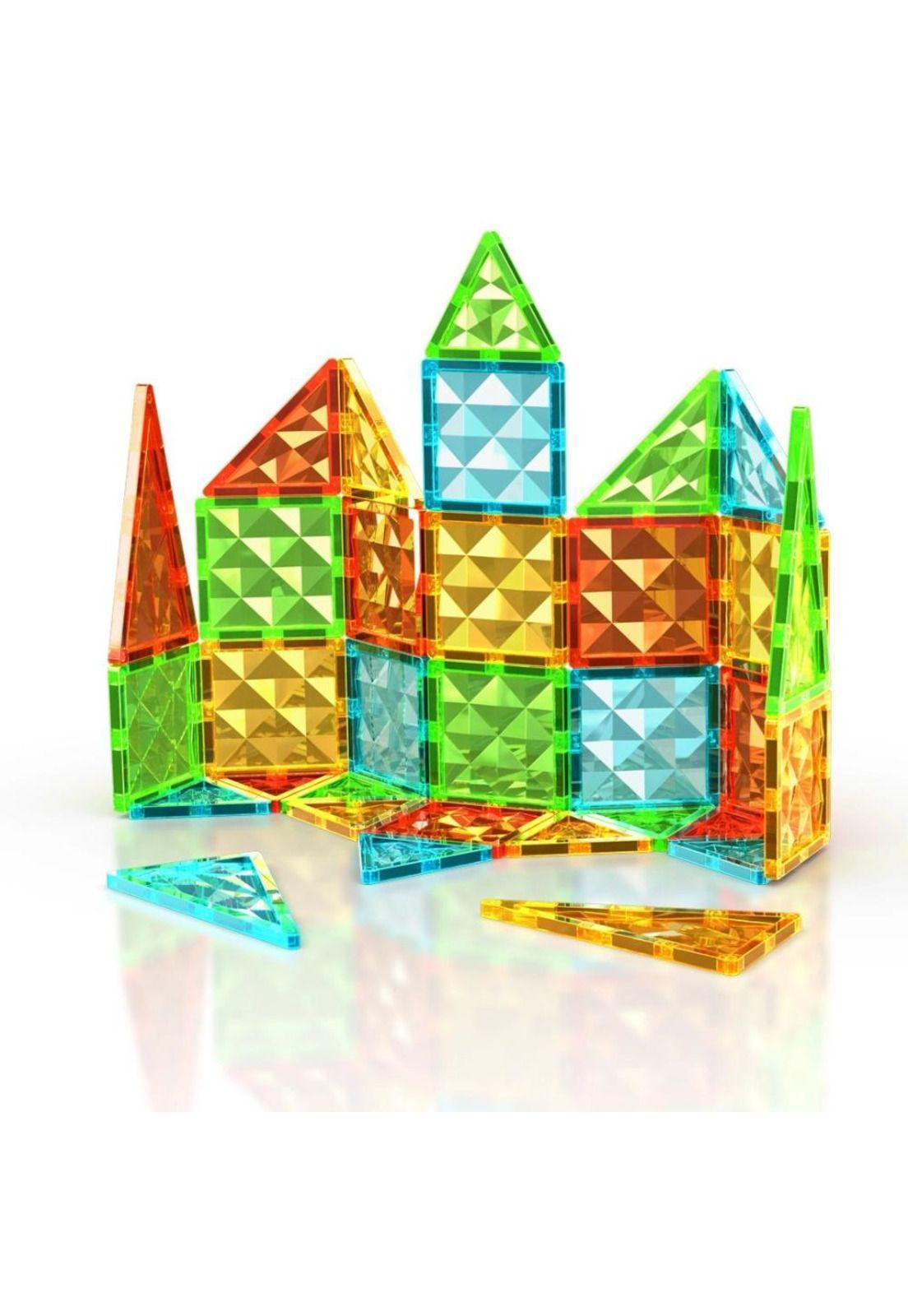 Juego de Creacion Magnético Tiles Gems (32 piezas)-4