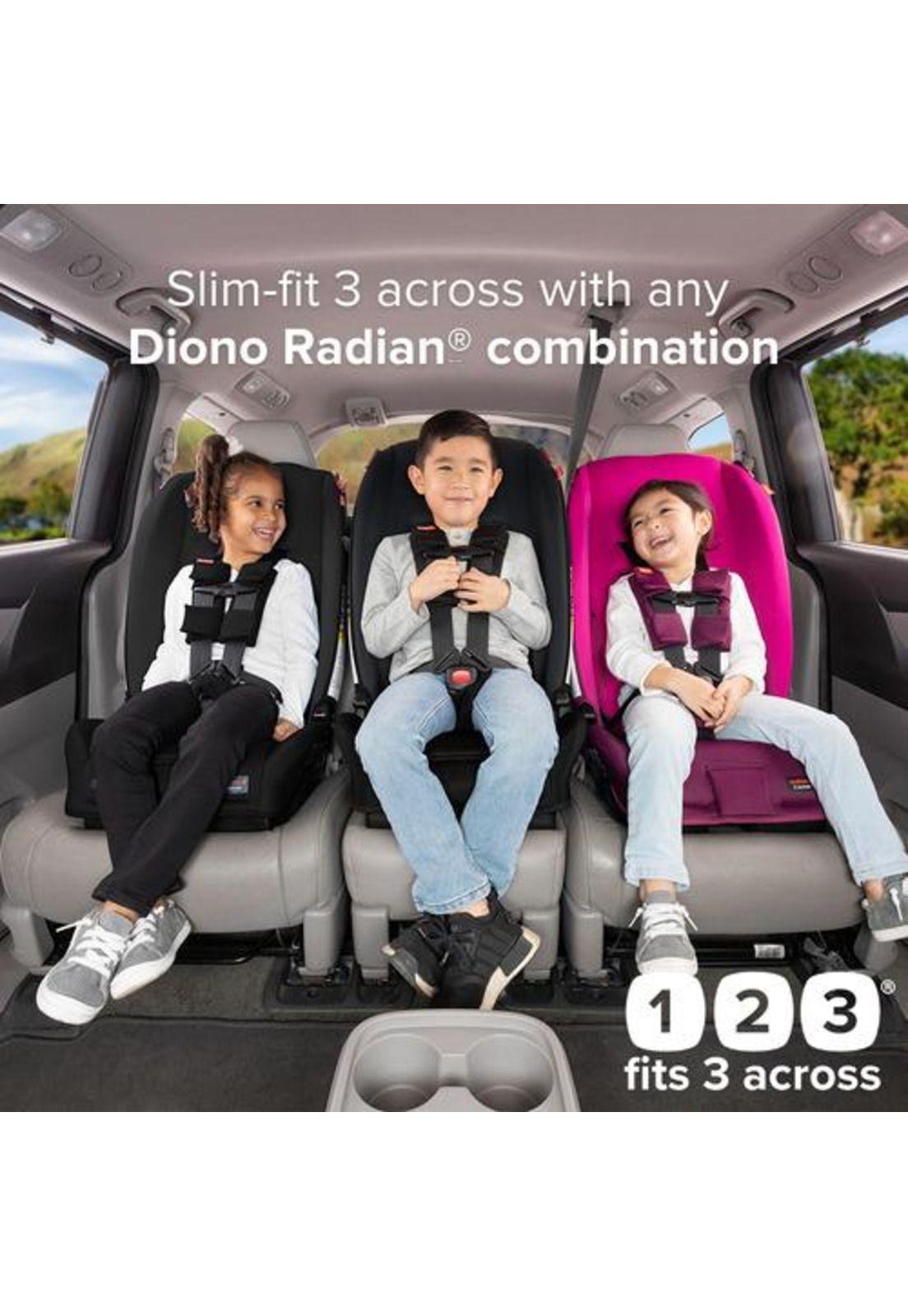 Silla Convertible Diono Radian® 3R - Rojo-9