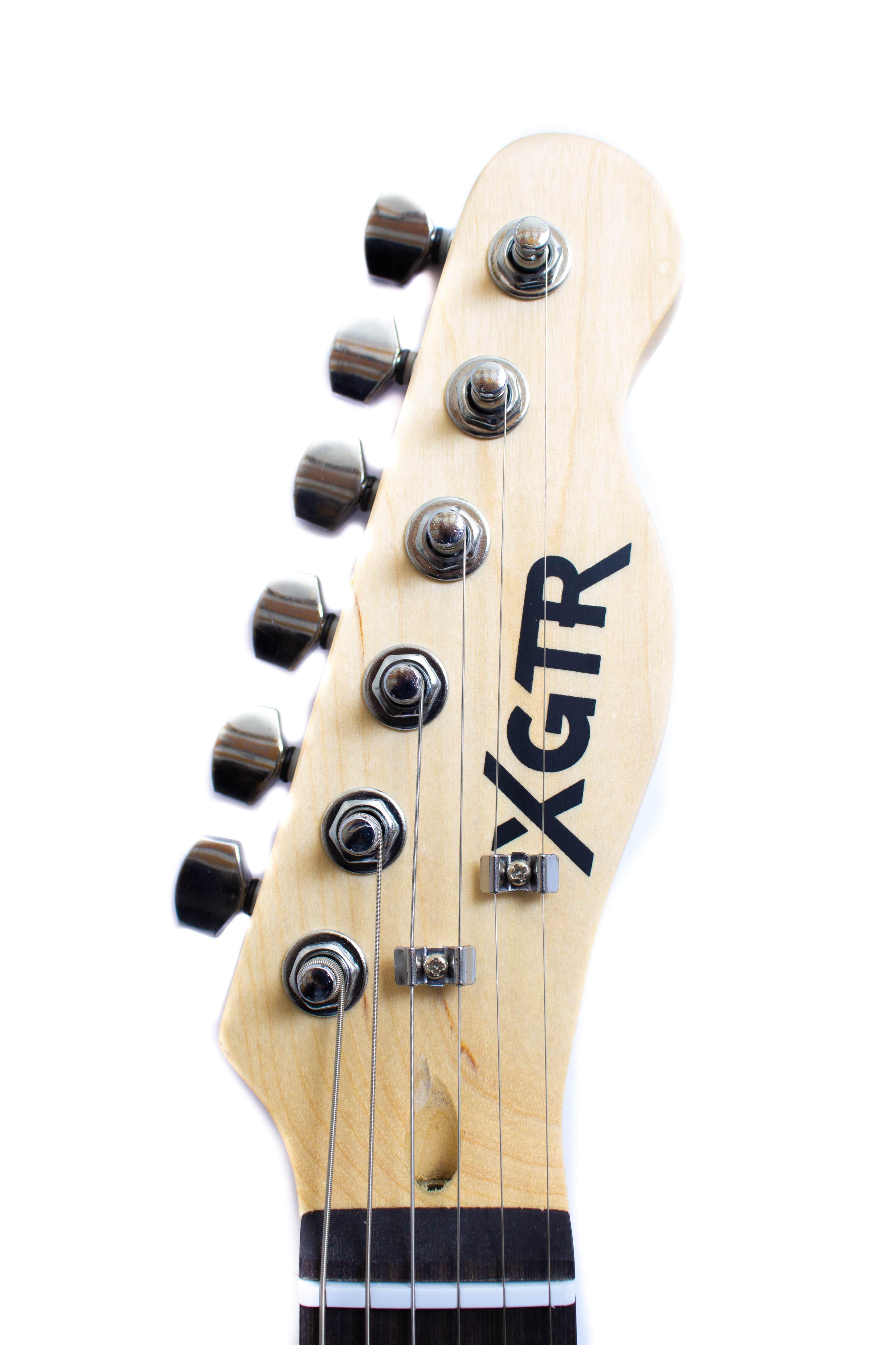 Guitarra Eléctrica XGTR Telecaster Negra TL100-BK-4