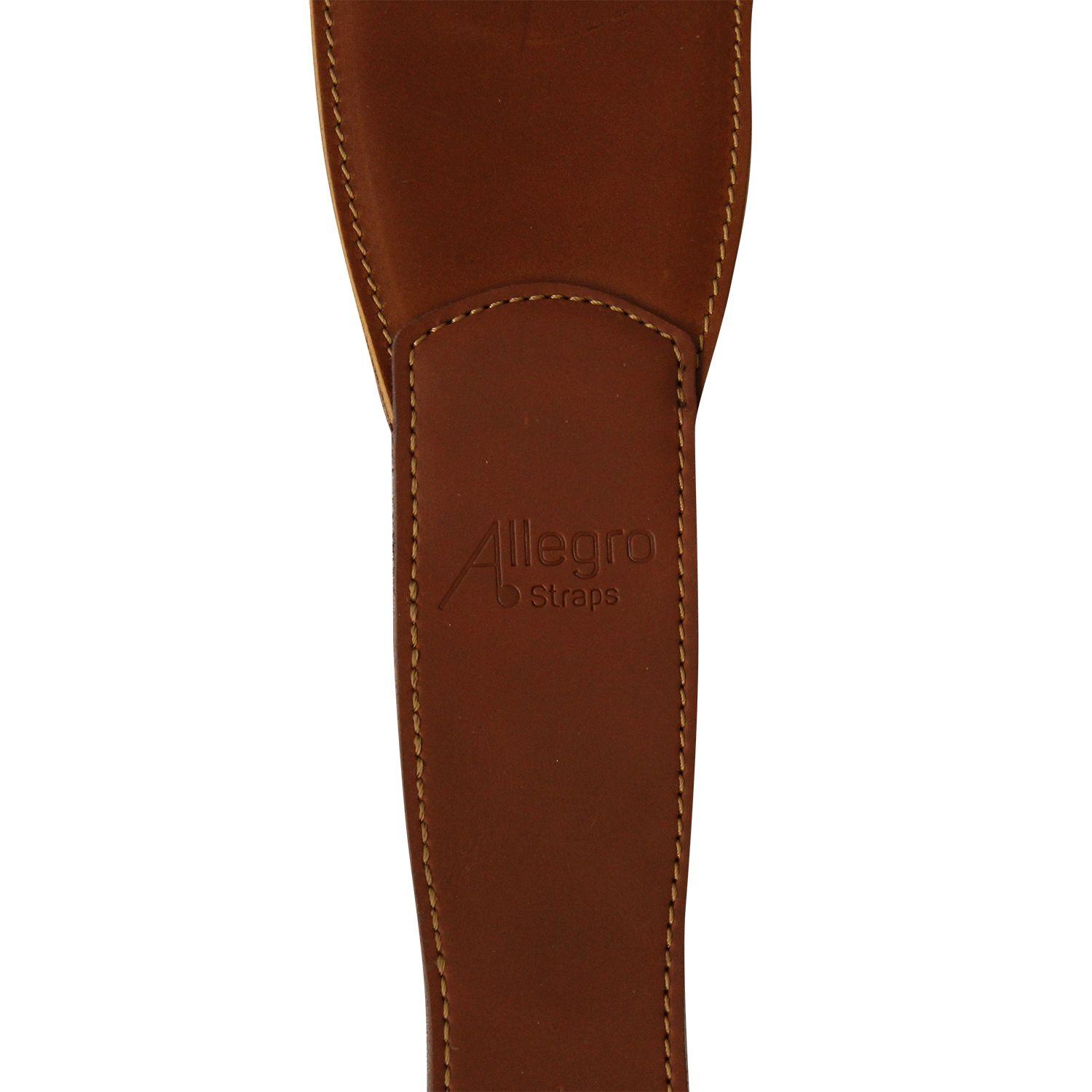 Correa Para Guitarra O Bajo Allegro Cuero All-Lgpa-Db1123-0