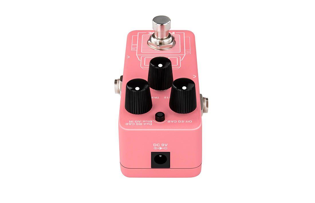 Pedal Simulador de Amplificador NUX para Guitarra PULSE NSS-4-4