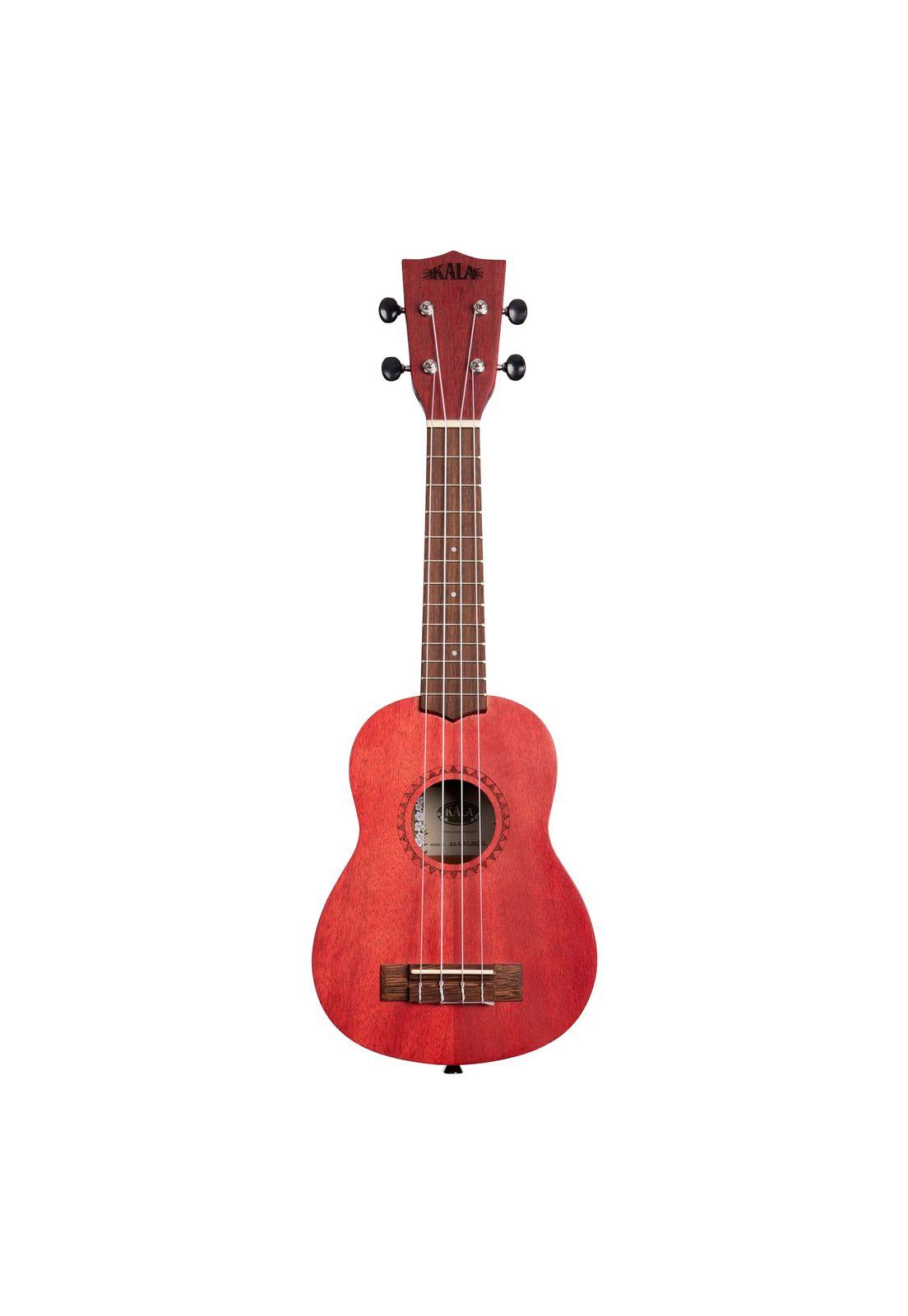 Ukelele Kala Meranti Red Stained Soprano-0