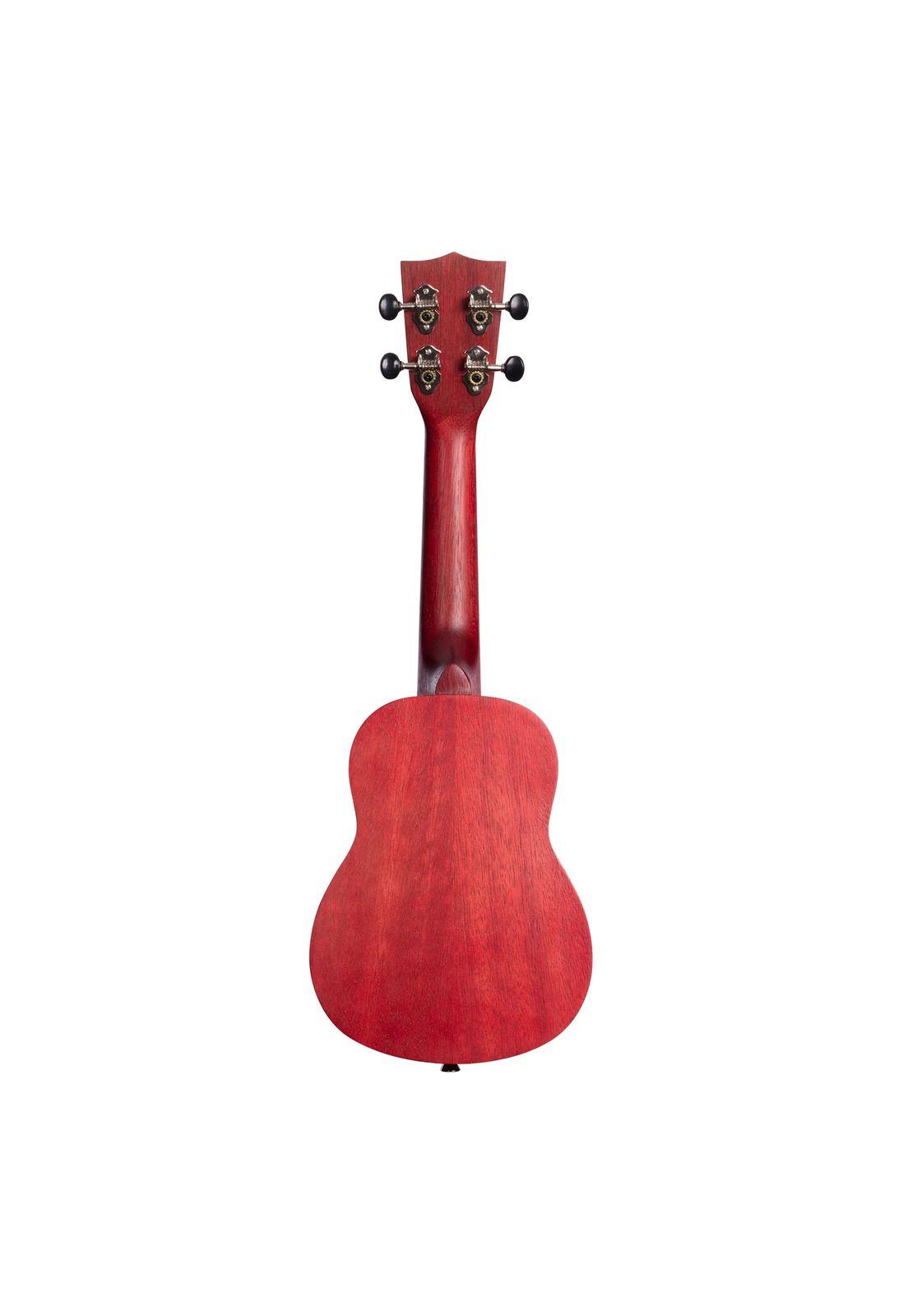 Ukelele Kala Meranti Red Stained Soprano-1