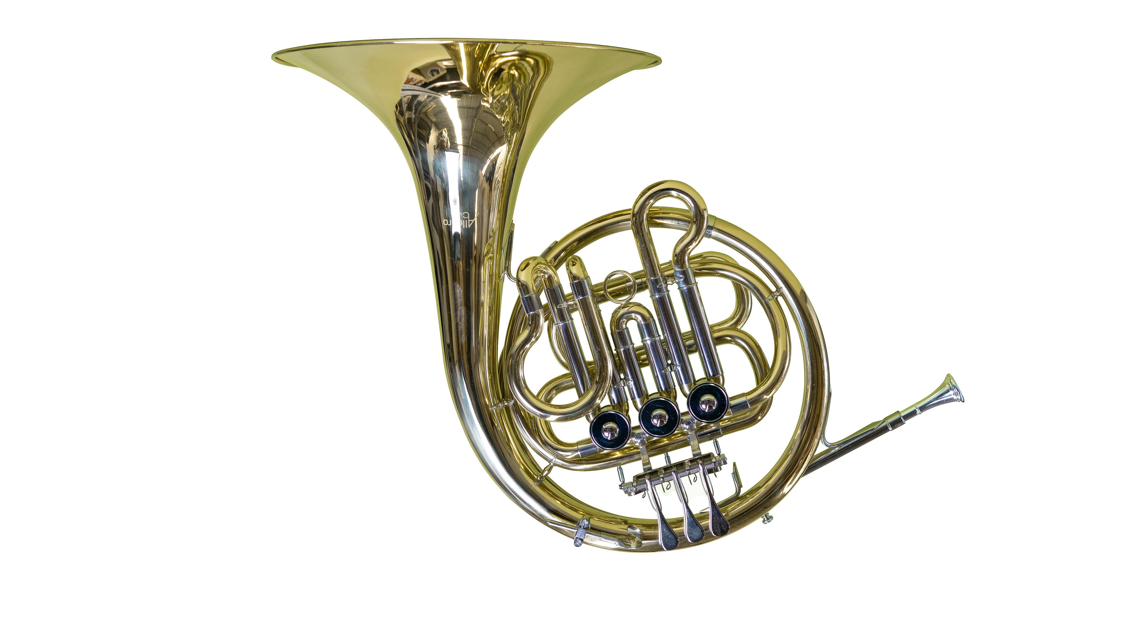 Corno Francés Dorado Allegro 3 Llaves Bb All7742L-1
