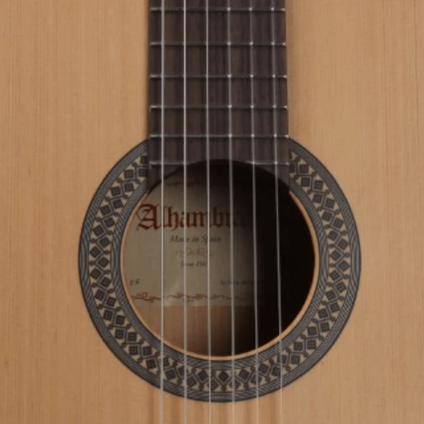 Guitarra Clásica 2F C/Golpeador+Funda 4/4 10 Mm Alhambra-2