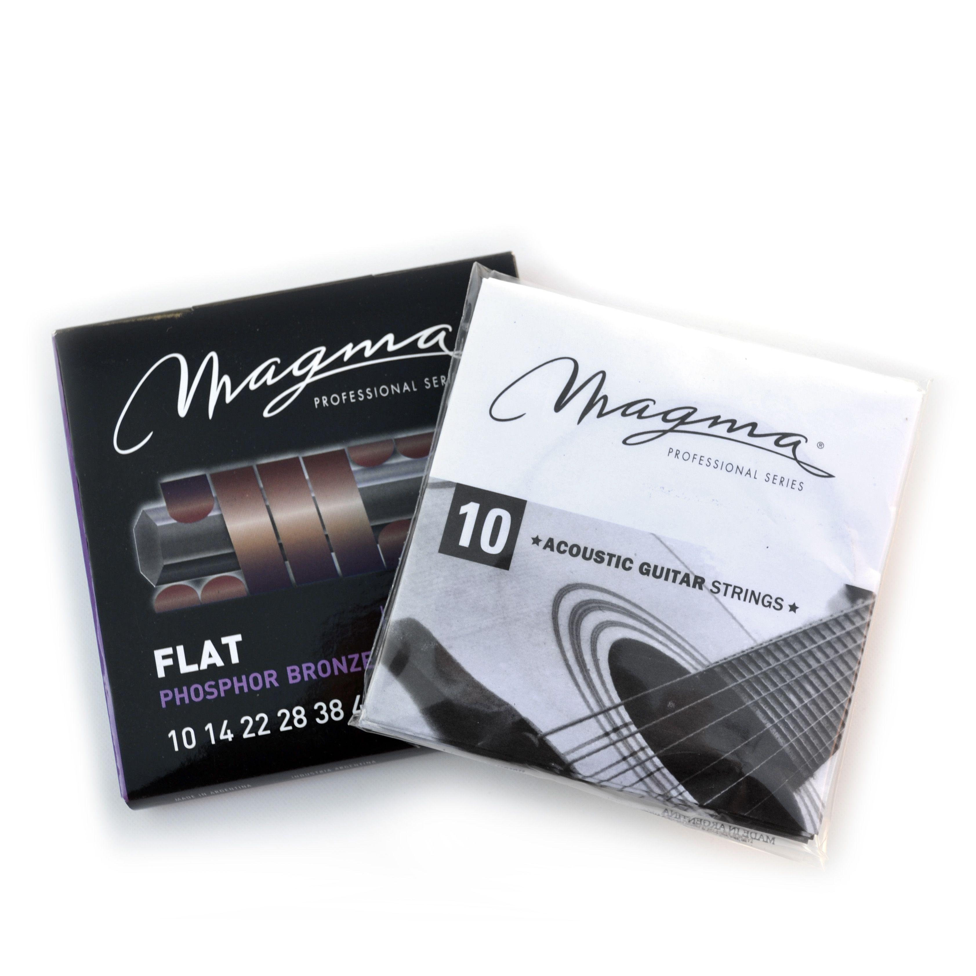 Set Cuerdas Guitarra Acustica Flat GA120PBF Magma-2