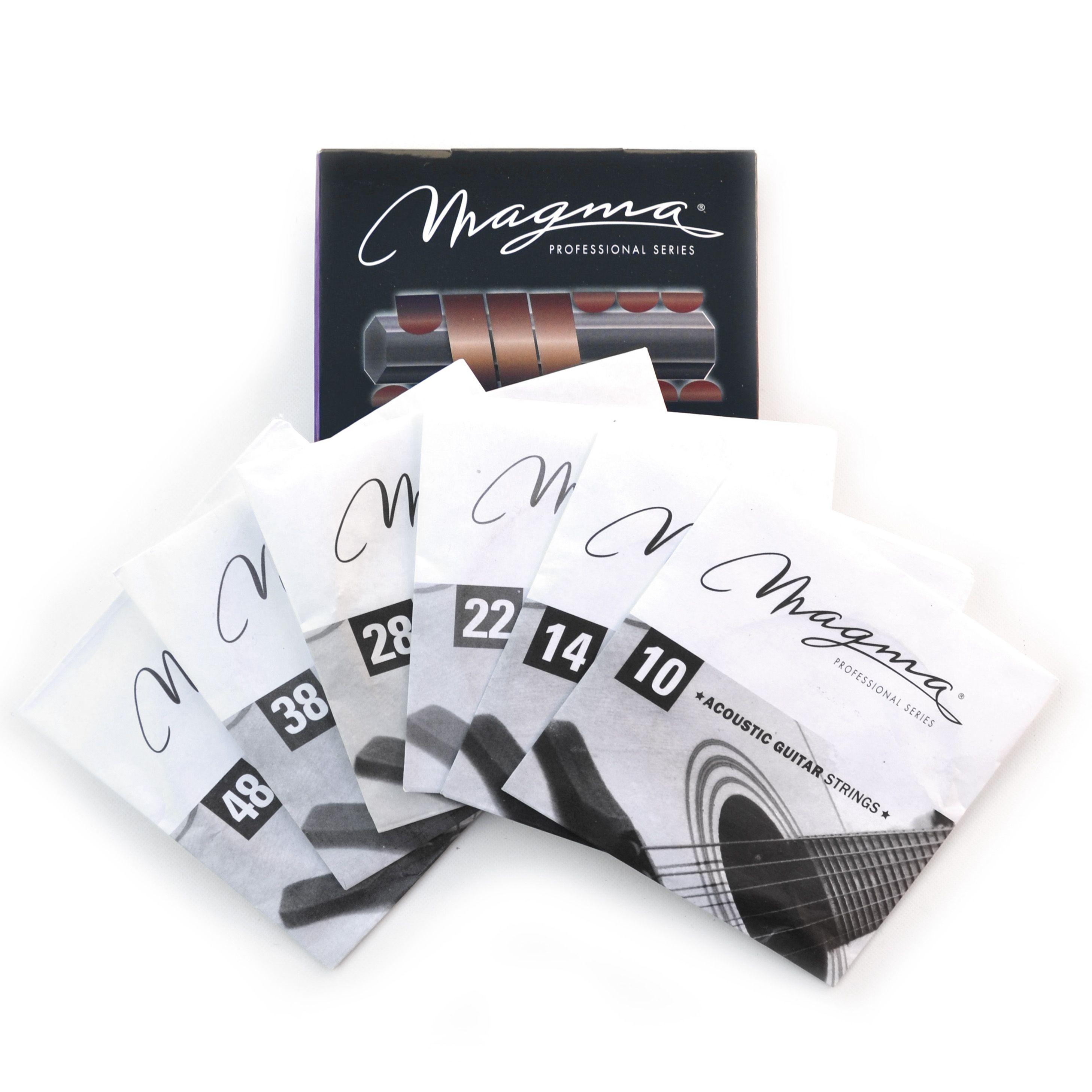 Set Cuerdas Guitarra Acustica Flat GA120PBF Magma-3