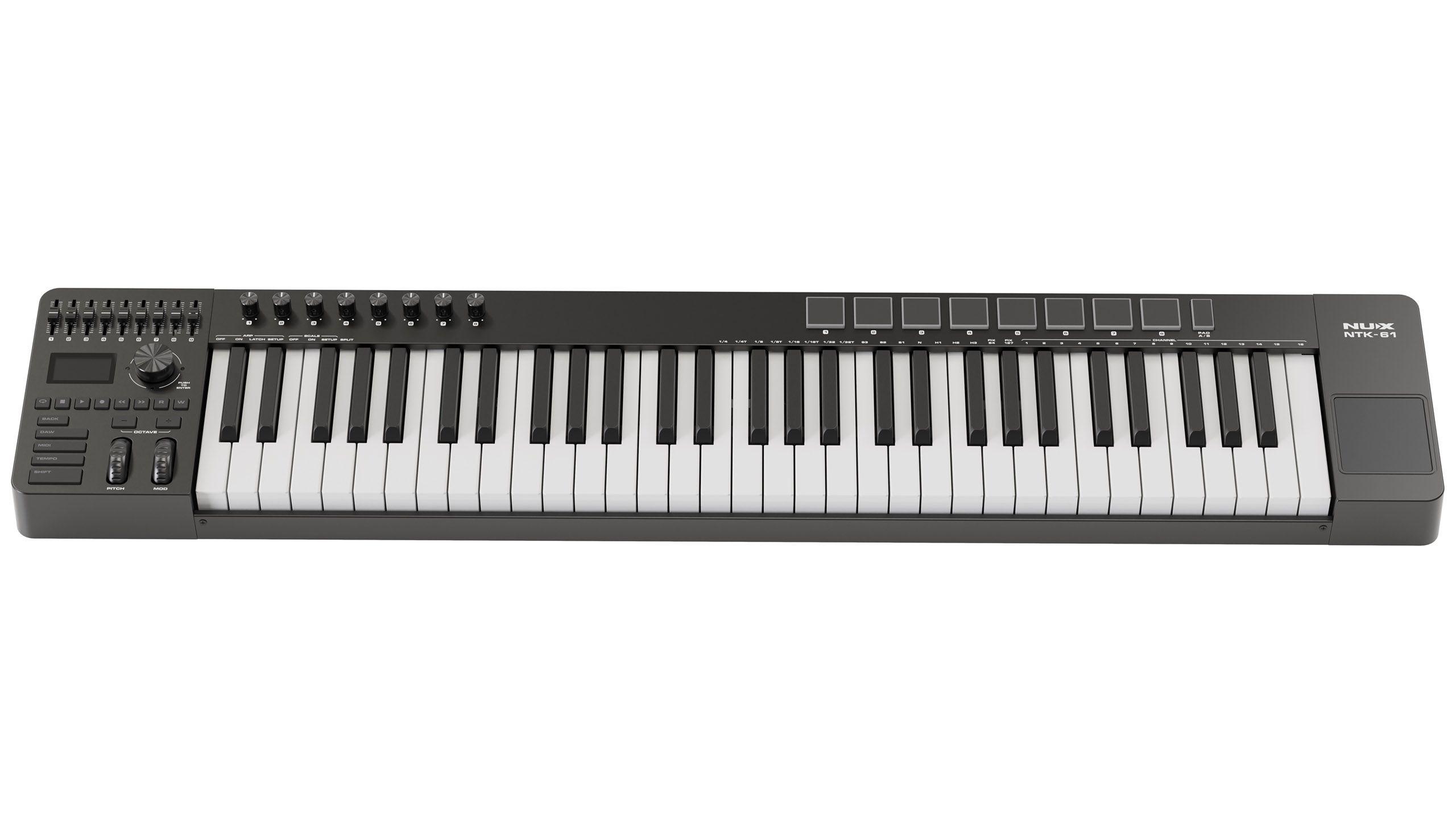 Controlador Midi 61 teclas NTK-61 NUX-2