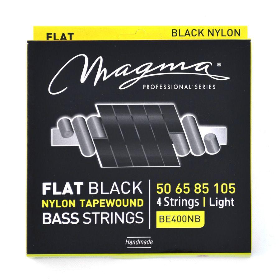 Set de Cuerdas Bajo Eléctrico Flat BE400NB Magma-0