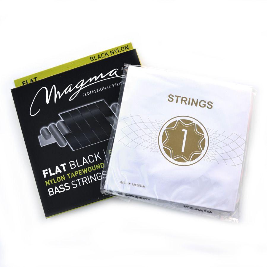 Set de Cuerdas Bajo Eléctrico Flat BE400NB Magma-2