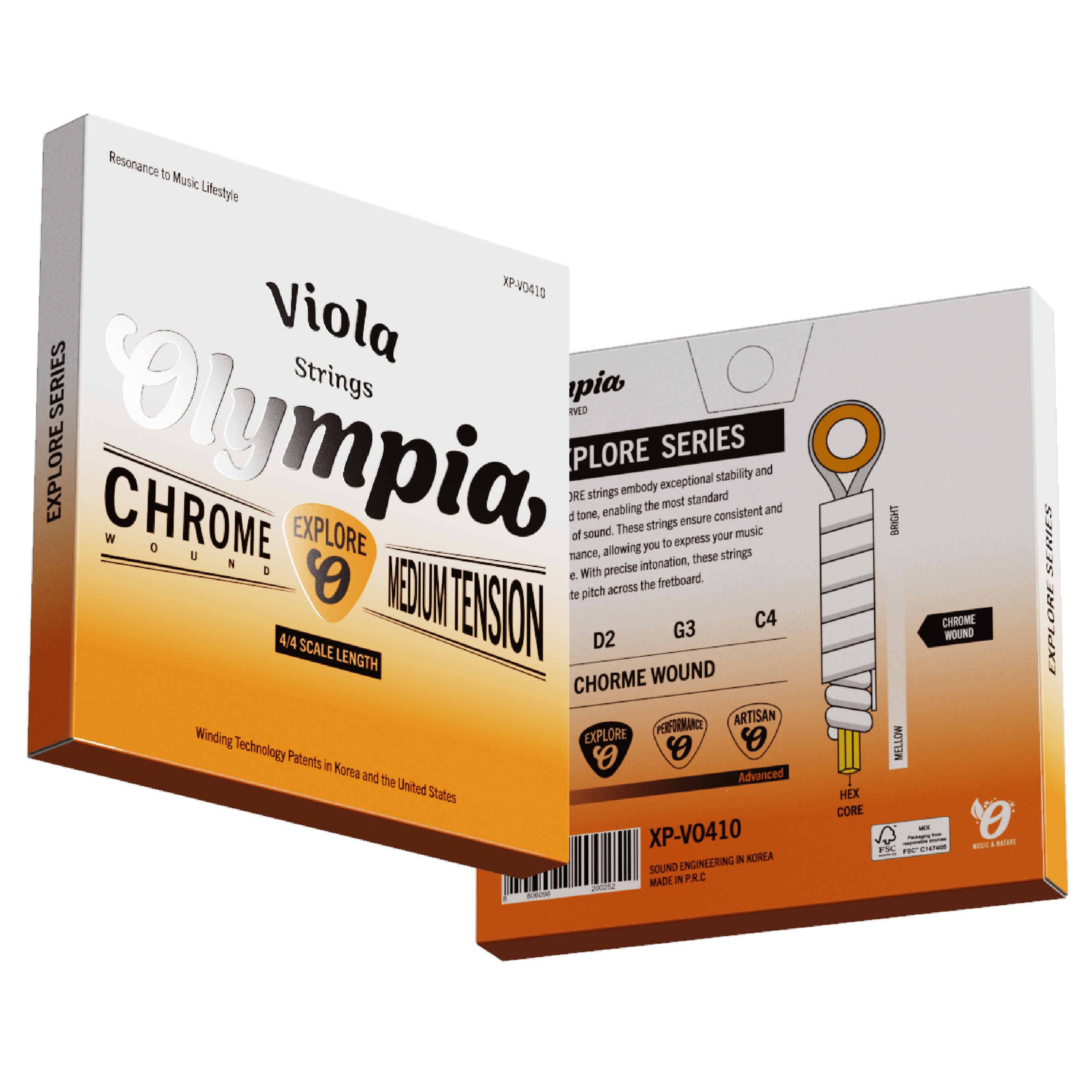 Set Viola XP-VO410 Olympia-2