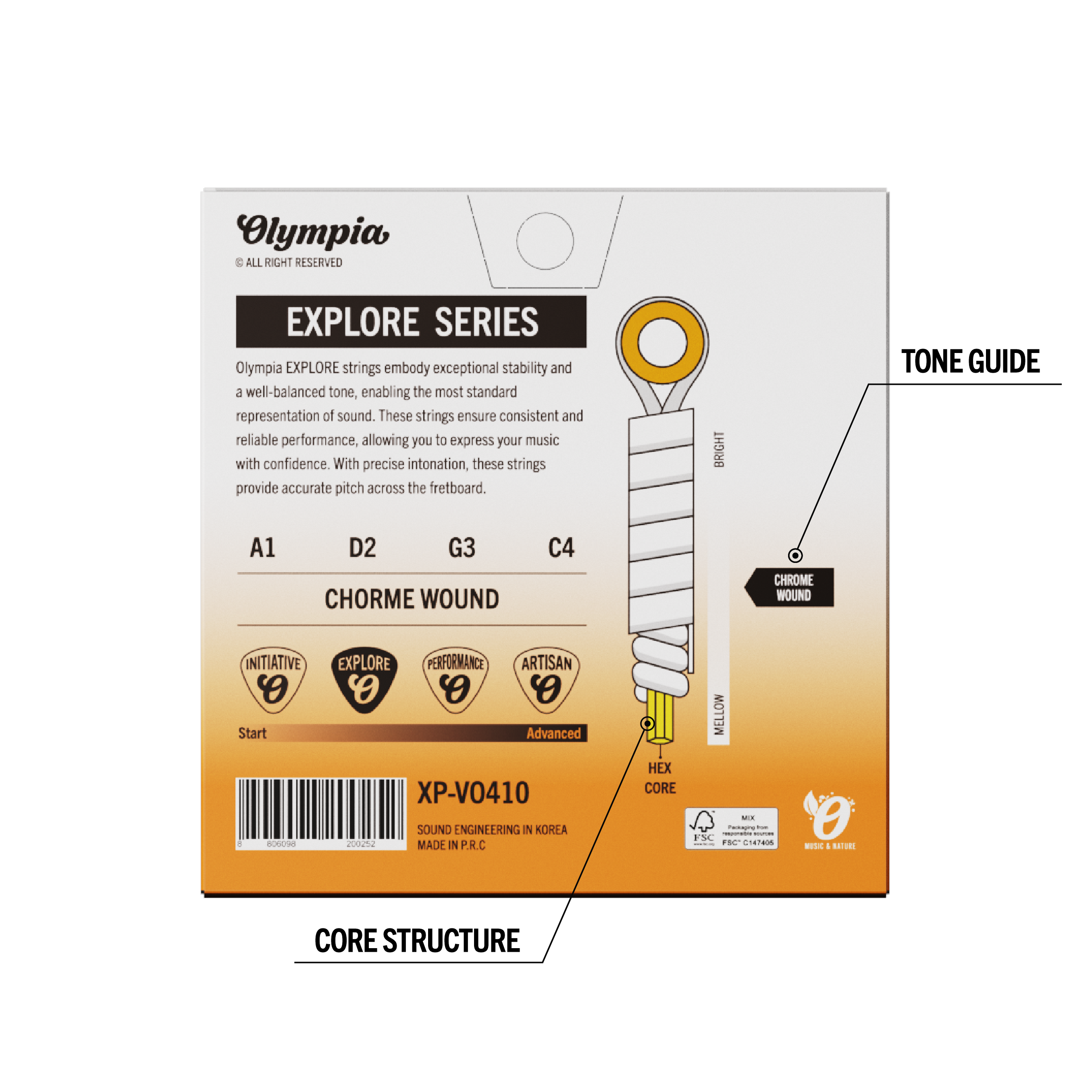 Set Viola XP-VO410 Olympia-3