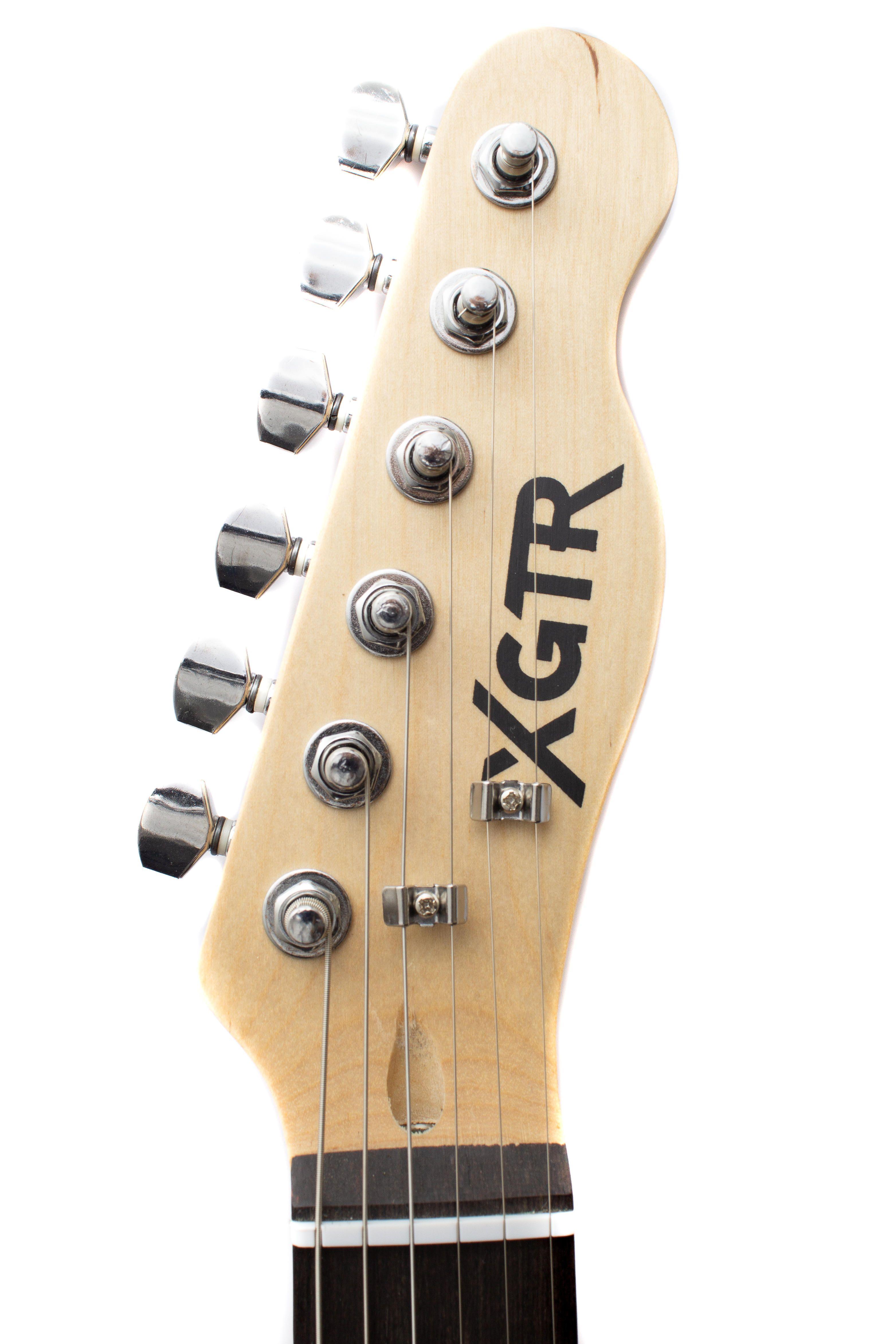 Guitarra Eléctrica XGTR Telecaster Roja TL100-CH-3