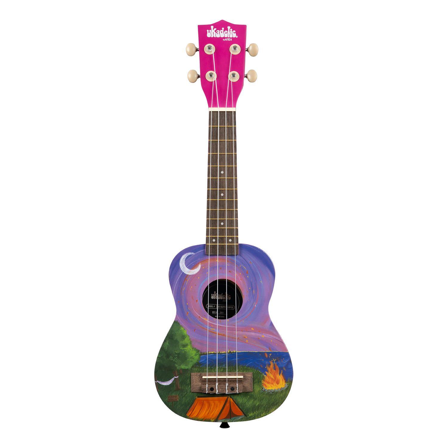 Ukelele Soprano Kala Happy Camper UK-Happycamper-0