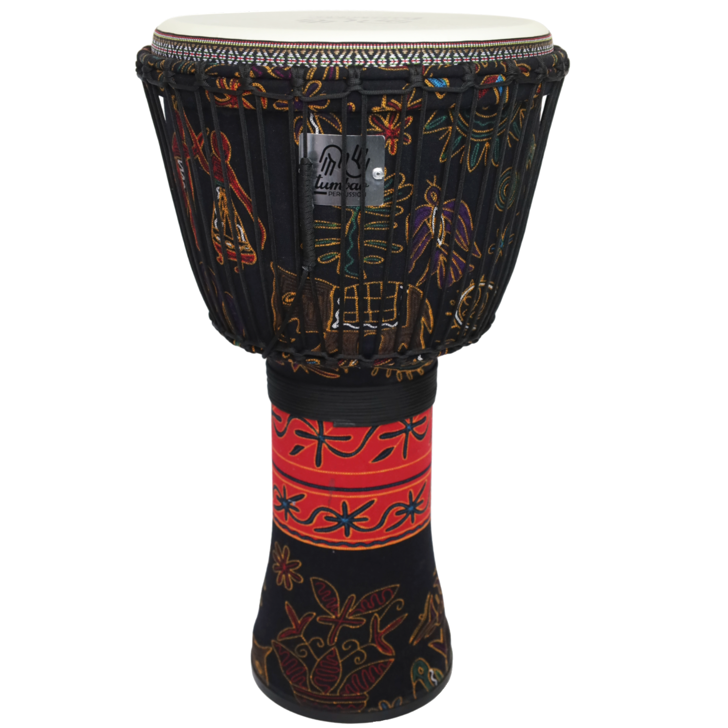 Djembe Abs 12'' Cuerdas ajustables Tumbao  -0