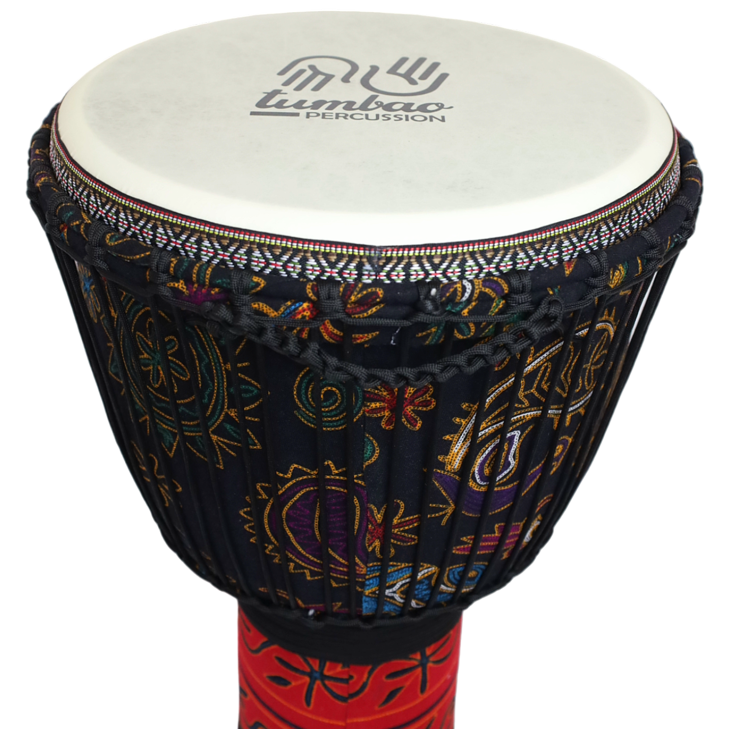 Djembe Abs 12'' Cuerdas ajustables Tumbao  -1