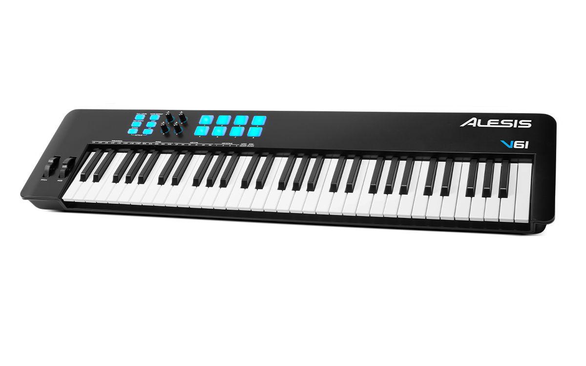 Controlador Midi 61 Teclas V61 MKII Alesis-2