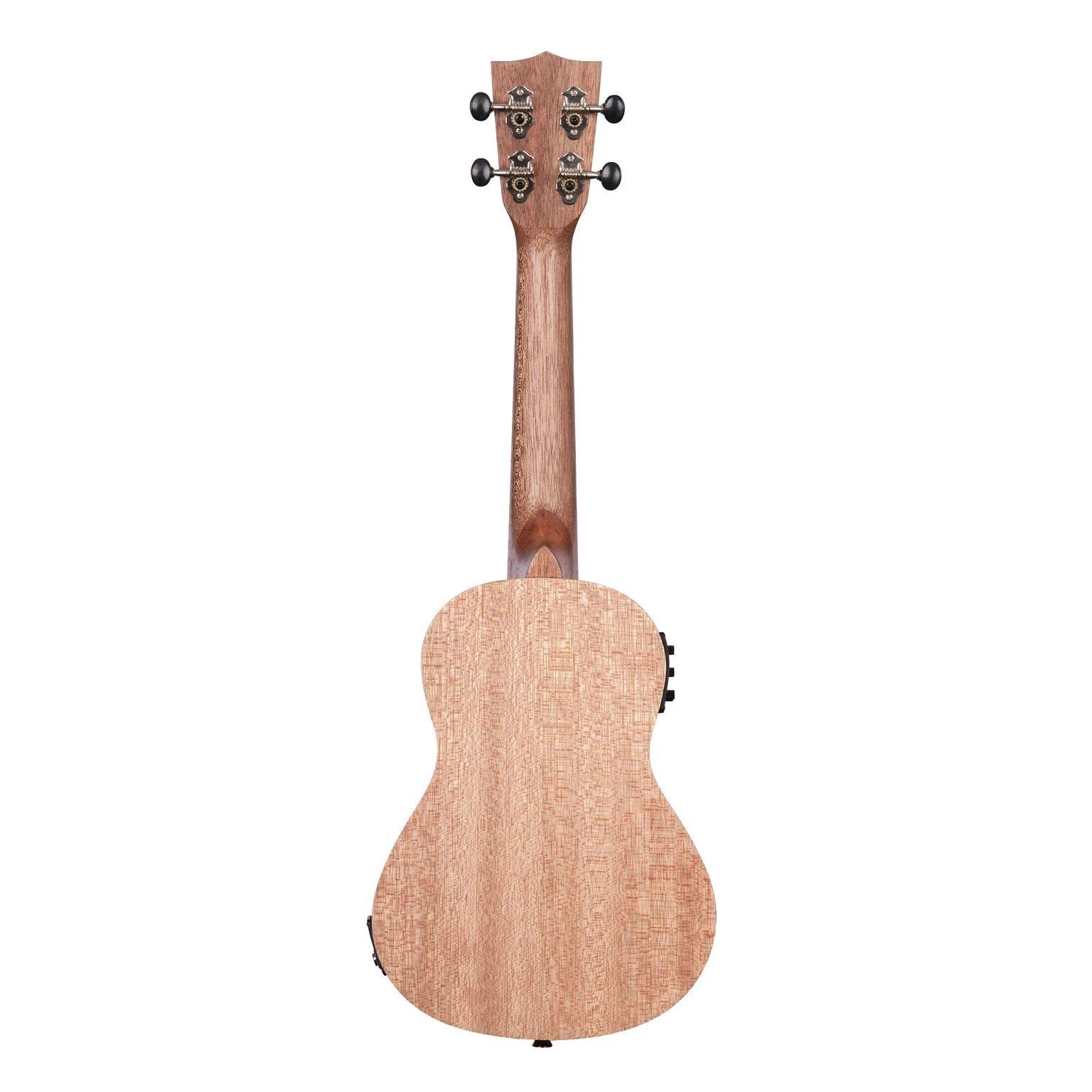 Ukelele Kala Concierto Eq Burled Meranti Ka-20Ce-3
