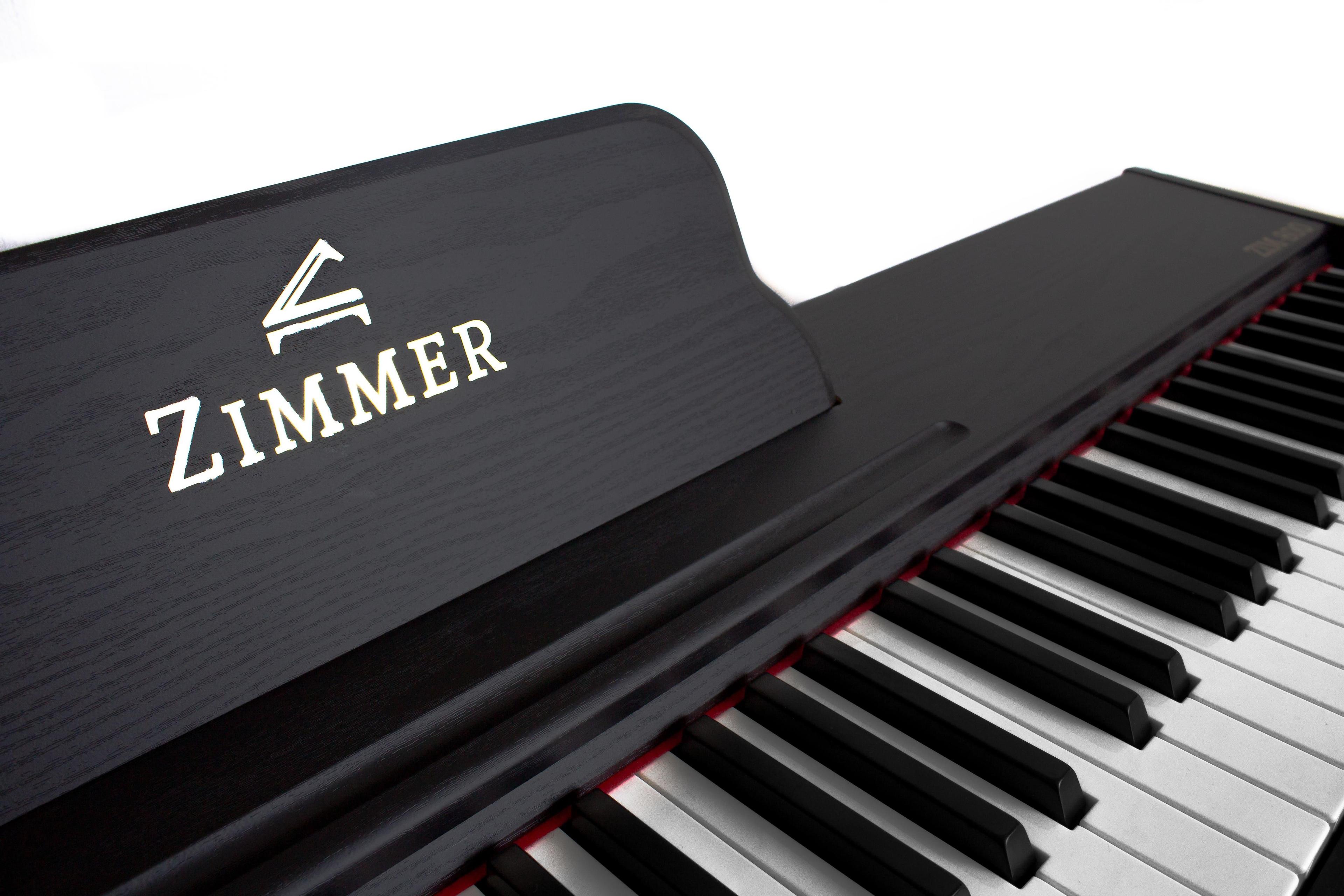 Piano Digital Portable Zimmer Negro ZIM-800-BK-2