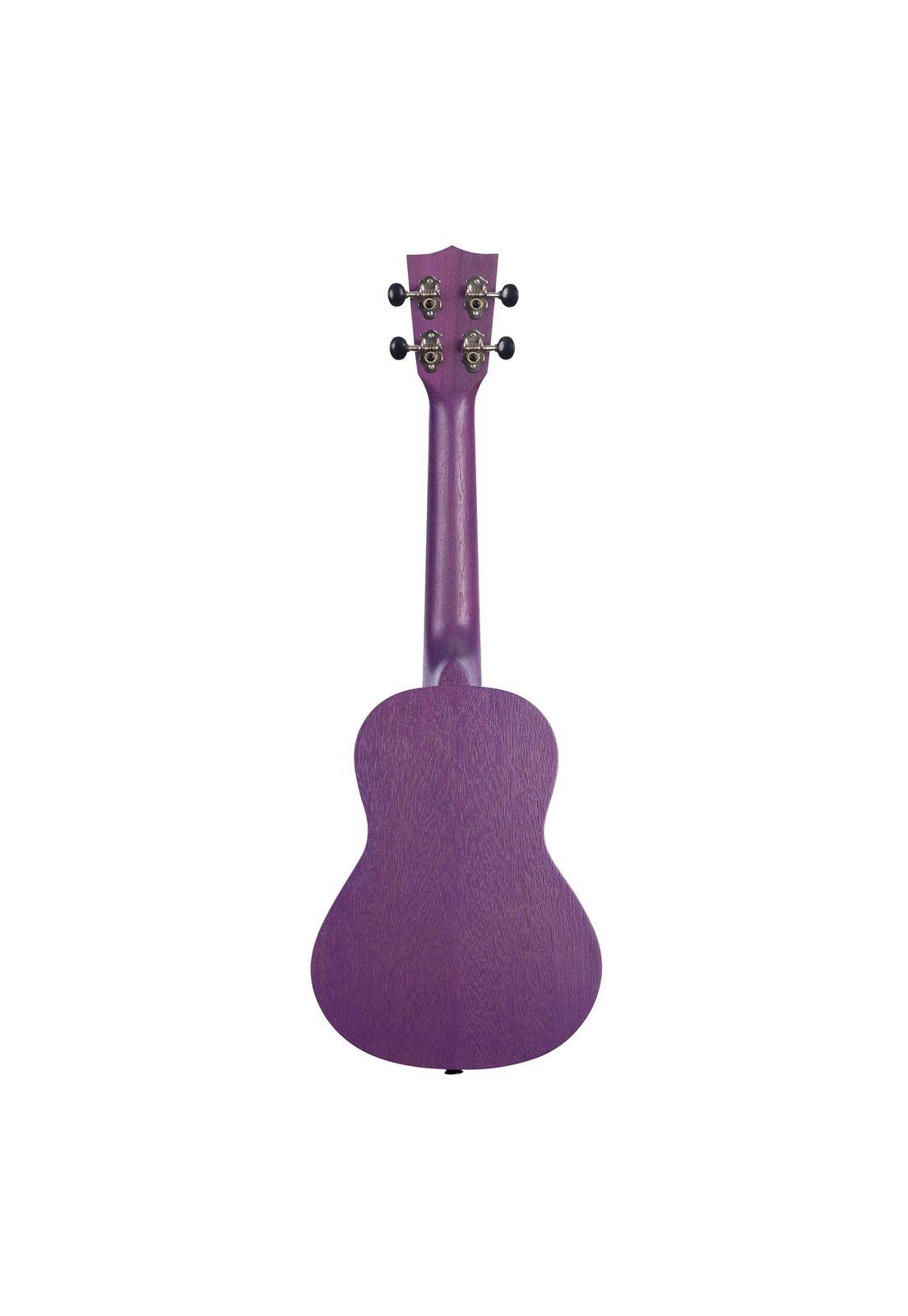 Ukelele Kala Meranti Purple Stained Concierto Ka-Mrt-Pur-C-1