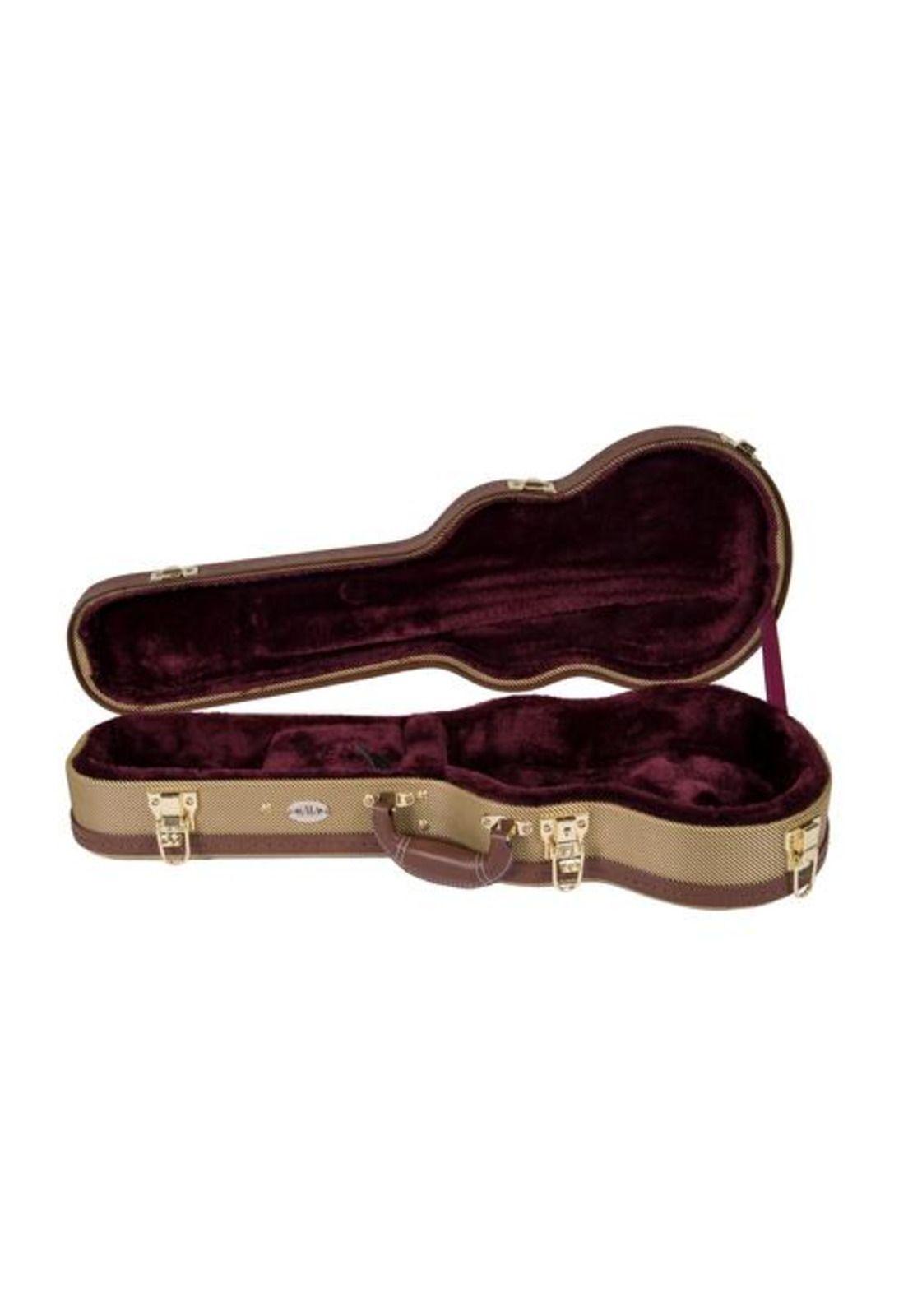 Hardcase Archtop Tweed Soprano Kala Tcs-At-2