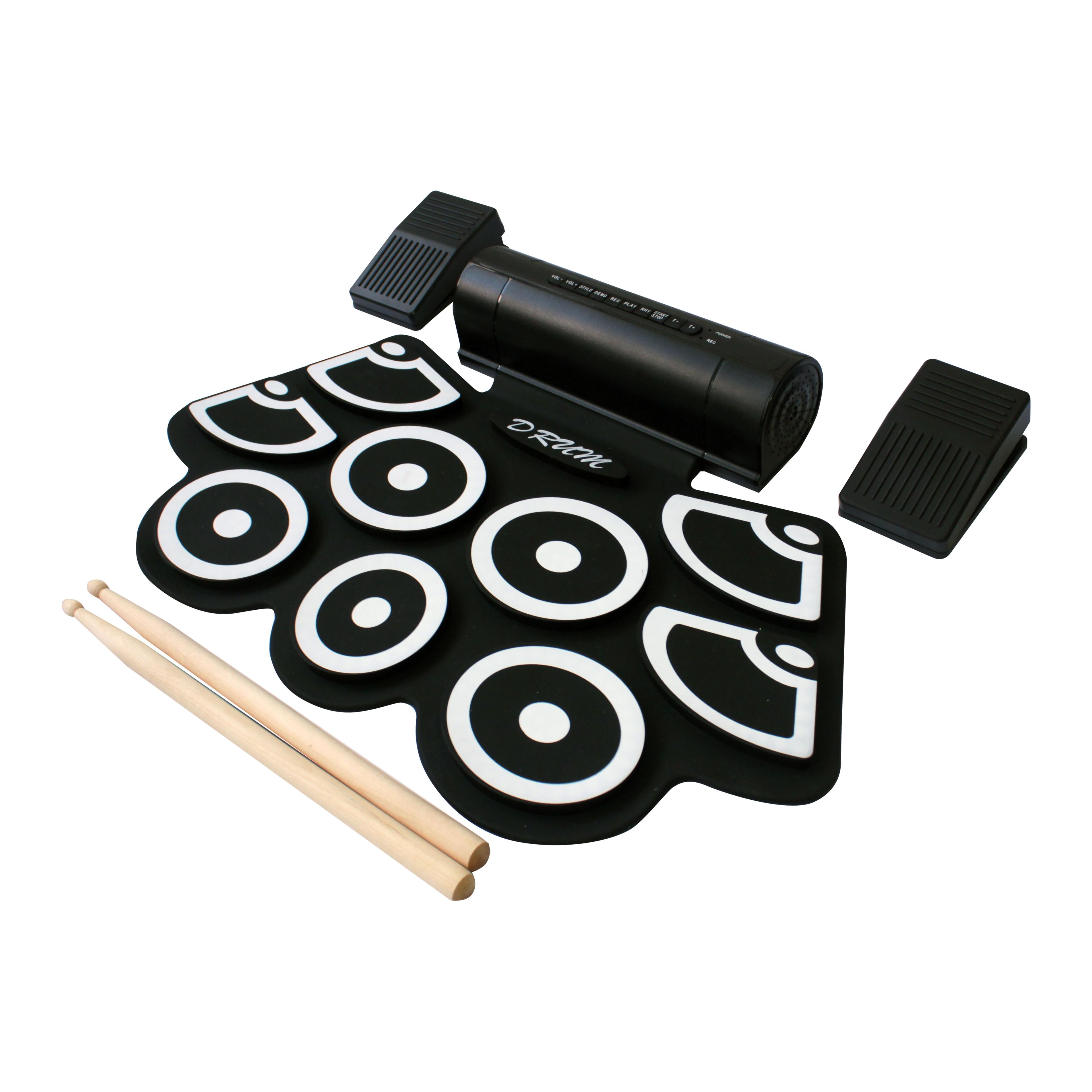 Batería Electrónica Con Parlantes Allegro Classic Dm-8-0