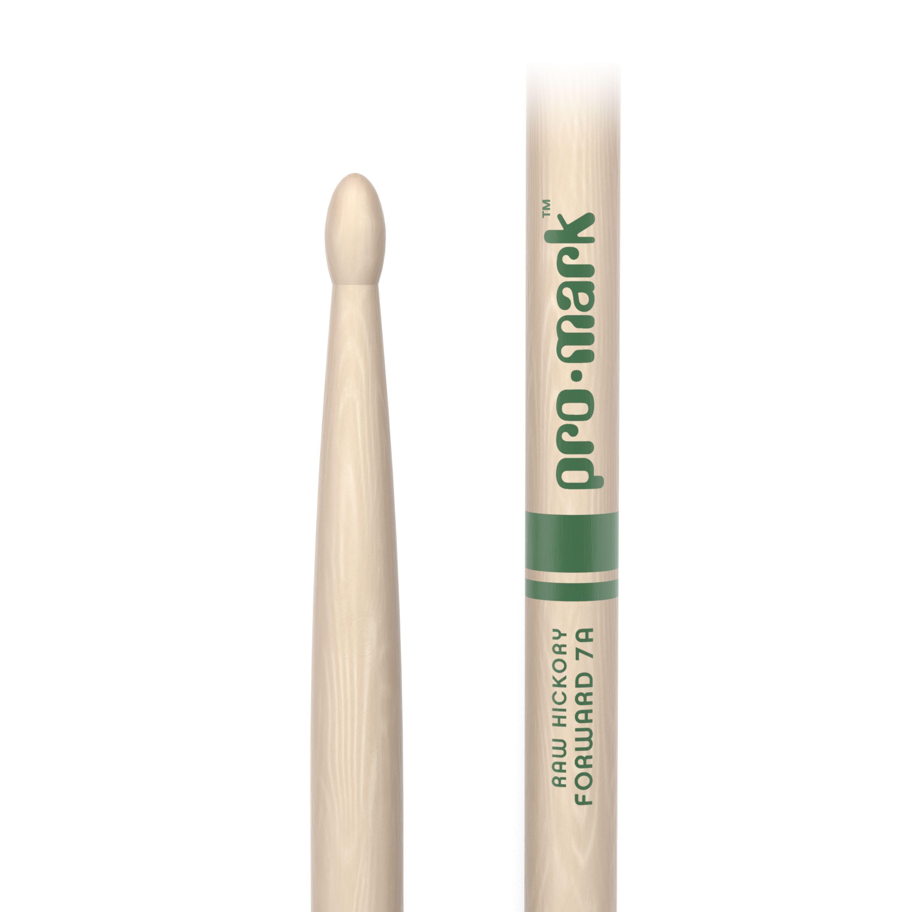 Baquetas 7A Raw Madera Hickory Forward Pro Mark-1