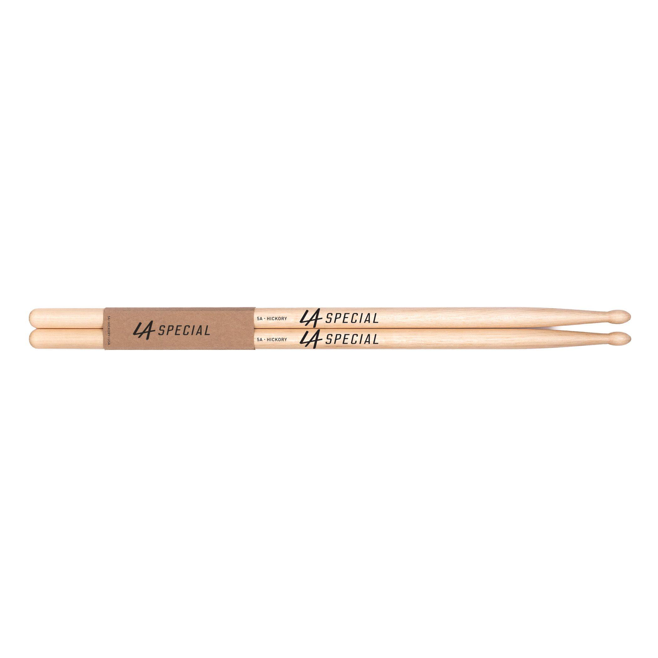 Baquetas 5A Madera LA Spec LA Logo Pro Mark-1