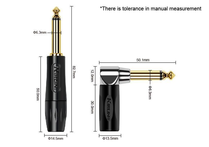 Cable Instrumento Premium 3M Rojo IWB-202BFGL-3-WBR Kirlin-3