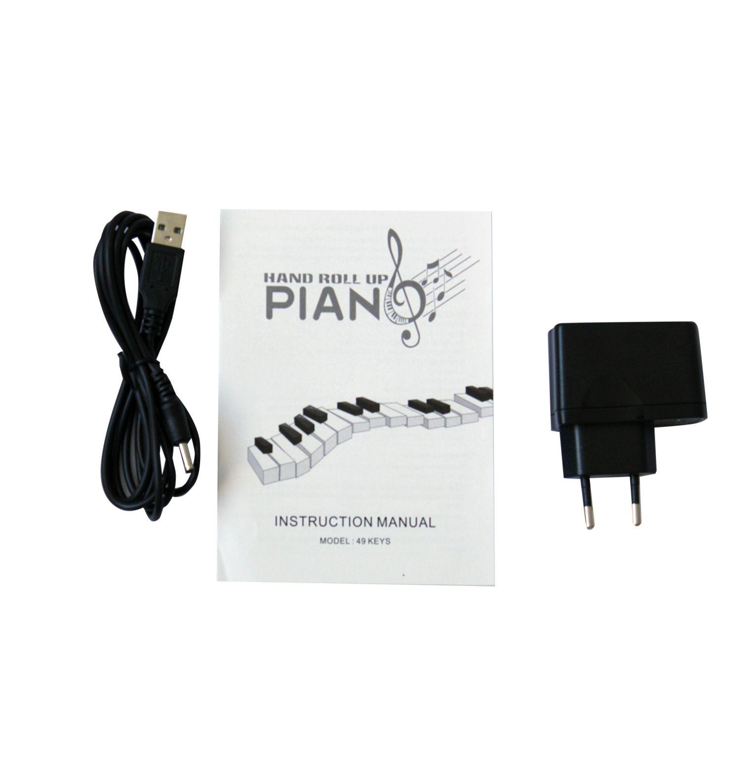 Piano Eléctrico Portátil Flexible 49 Teclas Allegro All-K49-2