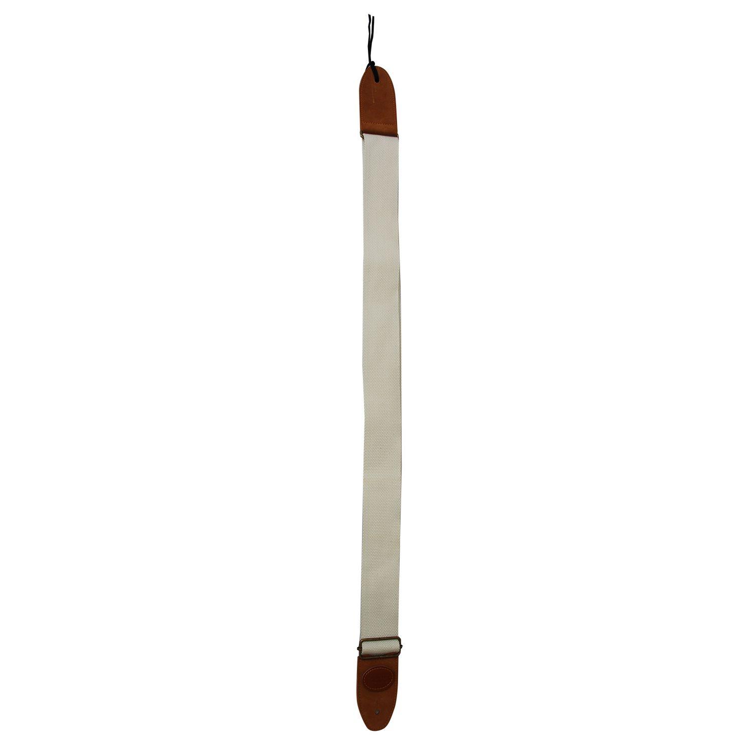 Correa Para Guitarra O Bajo Allegro White All-Co-Wh-1