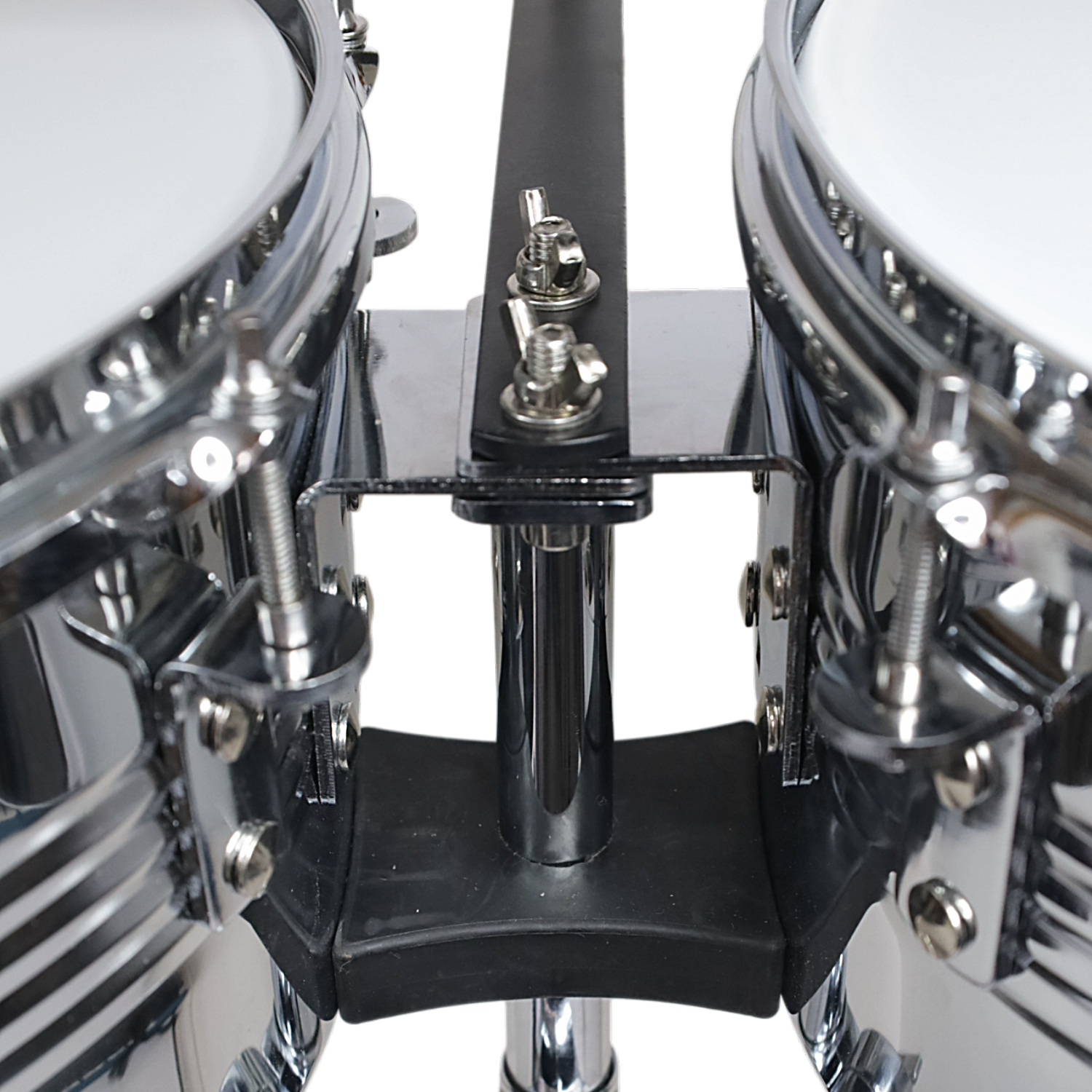 Timbales 13x14xH6.5'' plateada Tumbao-3