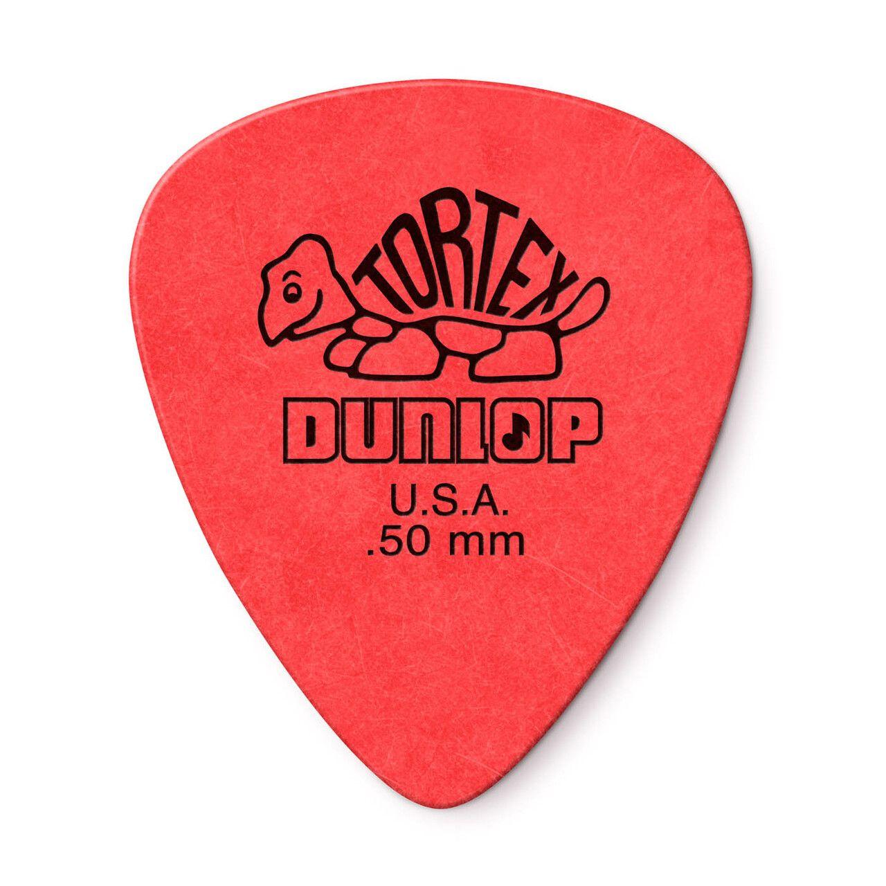 Uñetas Dunlop Tortex Estandar 418R 0.50 Bolsa 72Un-0