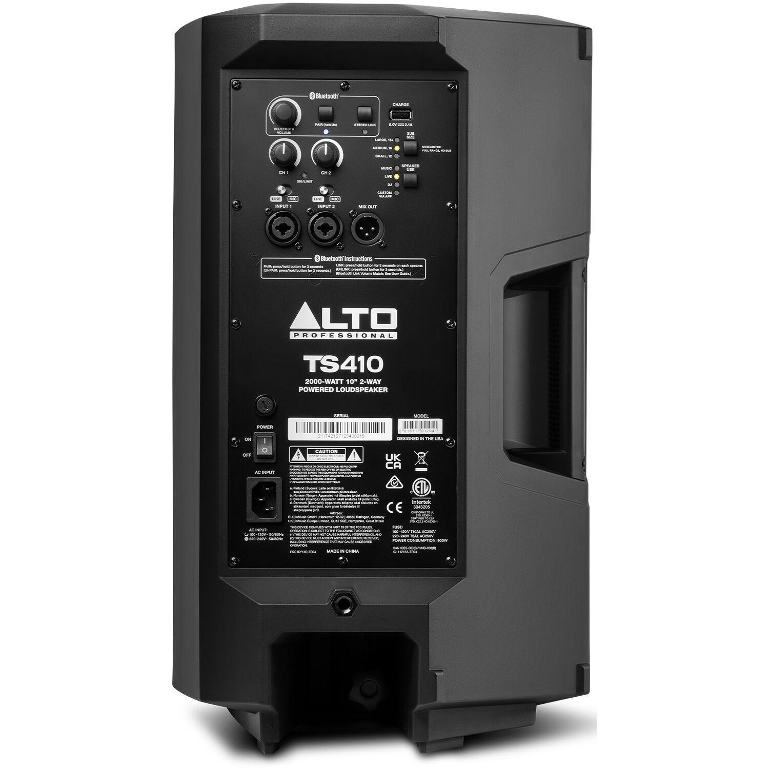 Parlante Activo 10'' 2000w TS410 Alto Professional-1