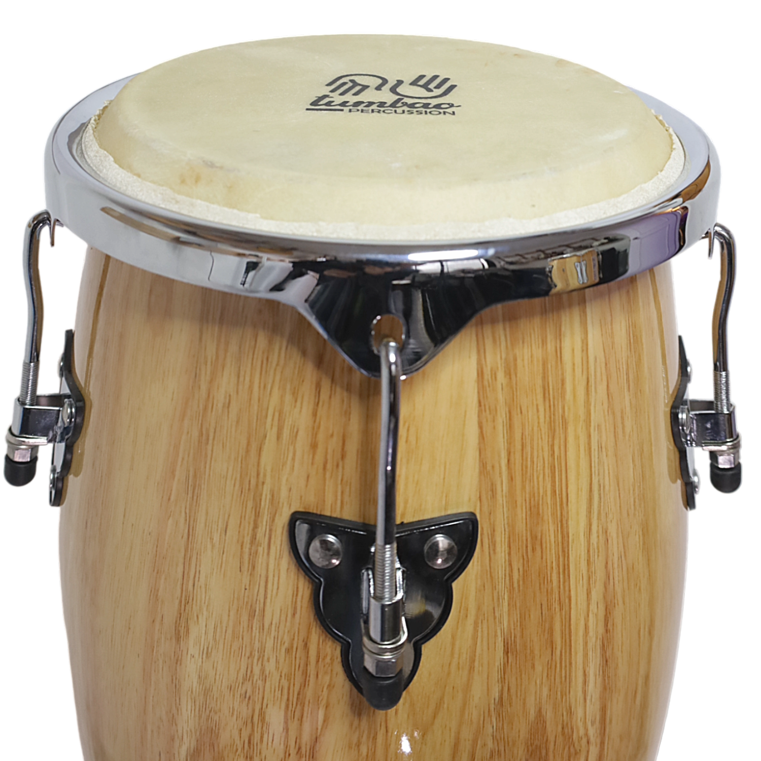 Set conga 10 & 11 xH28'' natural + stand-1