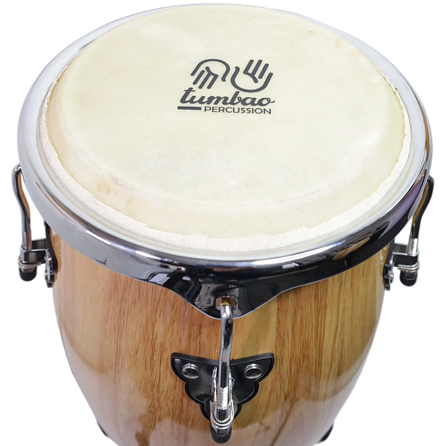 Set conga 10 & 11 xH28'' natural + stand-2
