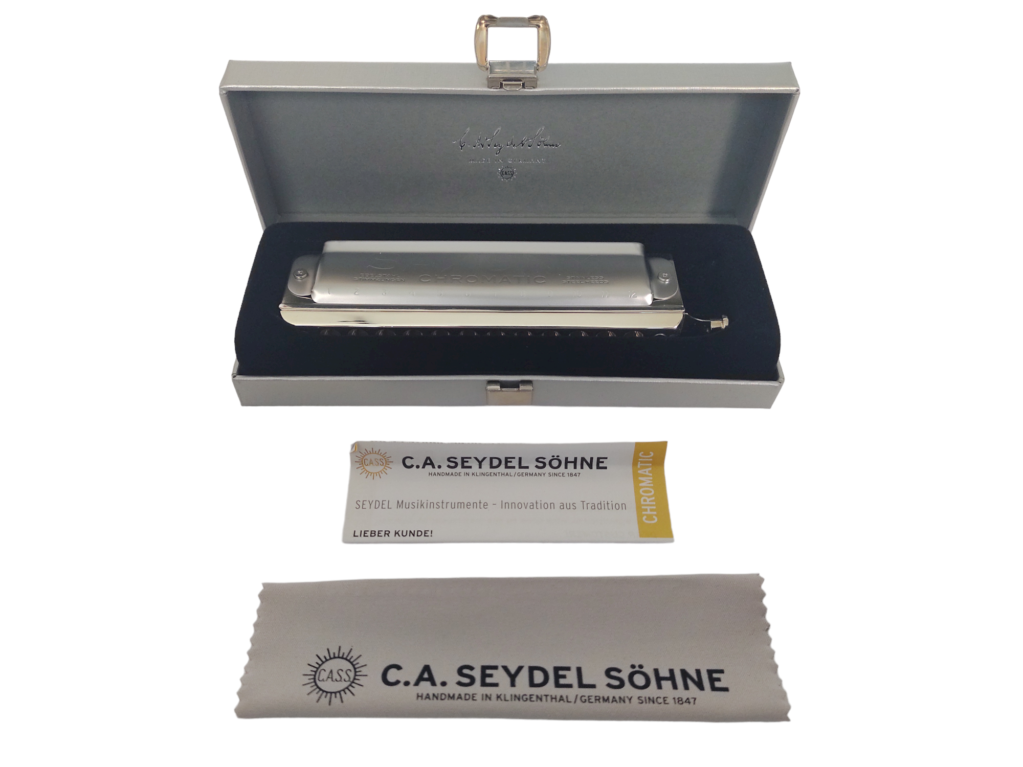 Armónica Seydel Chromatic Saxony Solo (Escala C) 52480C-1