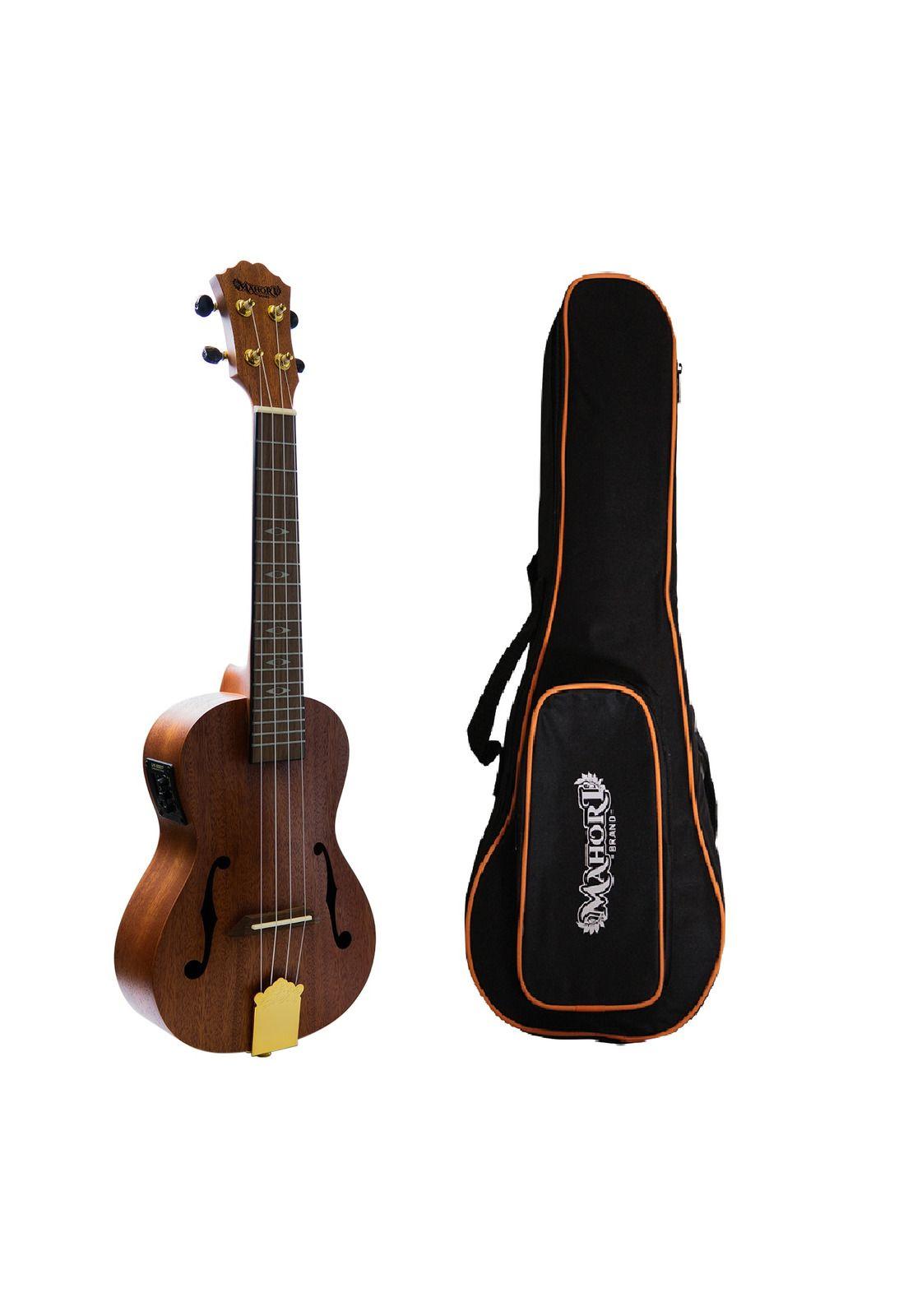 Ukelele Mahori Concierto Electroacústica+Funda Mh-31Eq-C-0