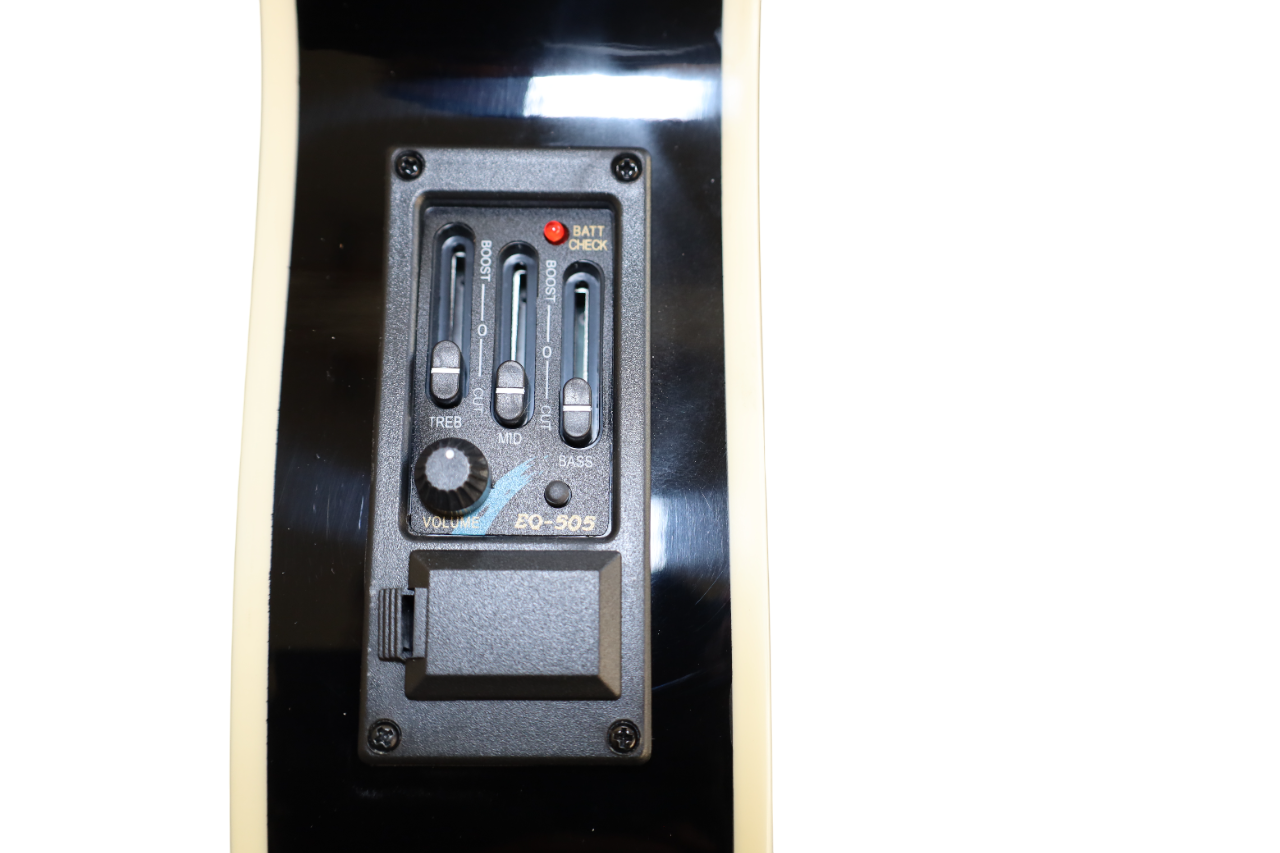 Guitarra Thin Eq cuerda metálica 40" 3 BIL-403-EQ-BK Bilbao-3