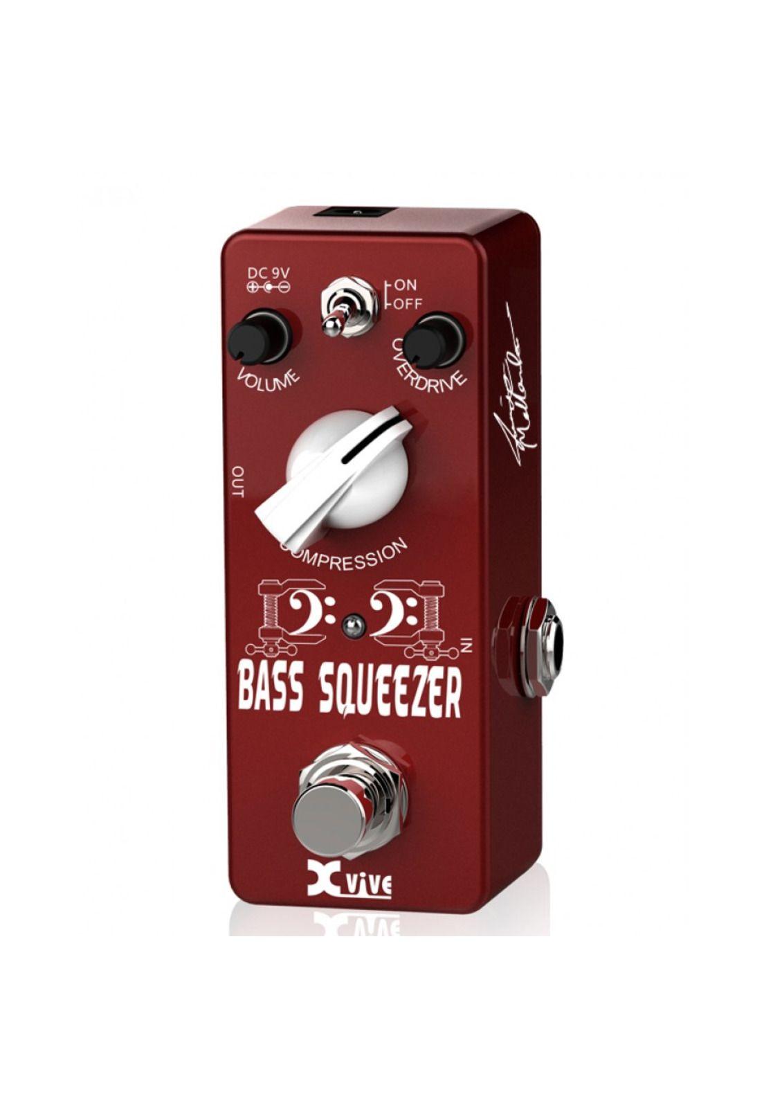 Micro Pedal Efecto Bass Squeezer Xvive-0