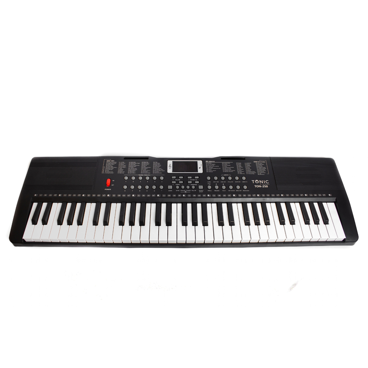 Teclado Musical Piano 61 Notas Ton-250 Tonic-0