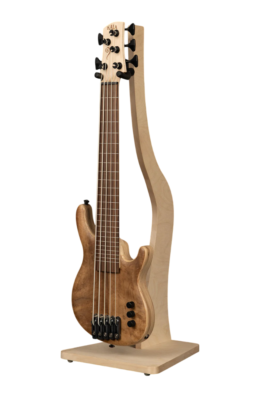 Ubass Hawaiian Koa 5 stg Koa Fretless UB5-KOA-FL Kala-2