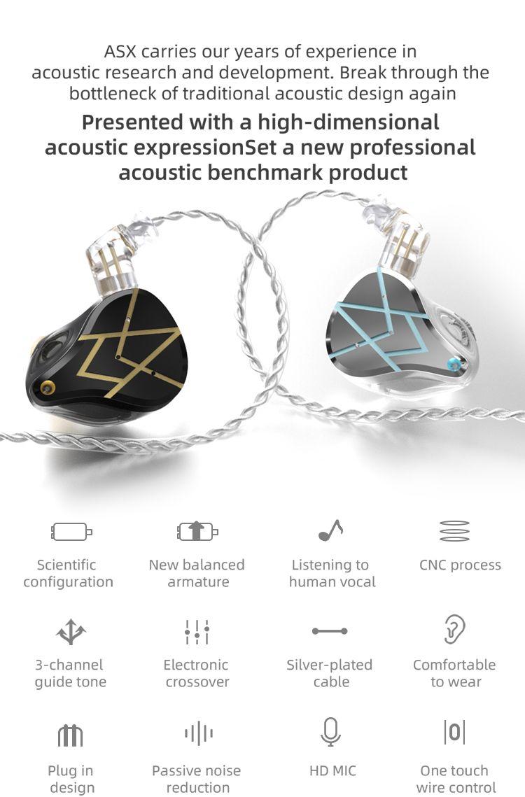 KZ Audífono ASX-MIC-2