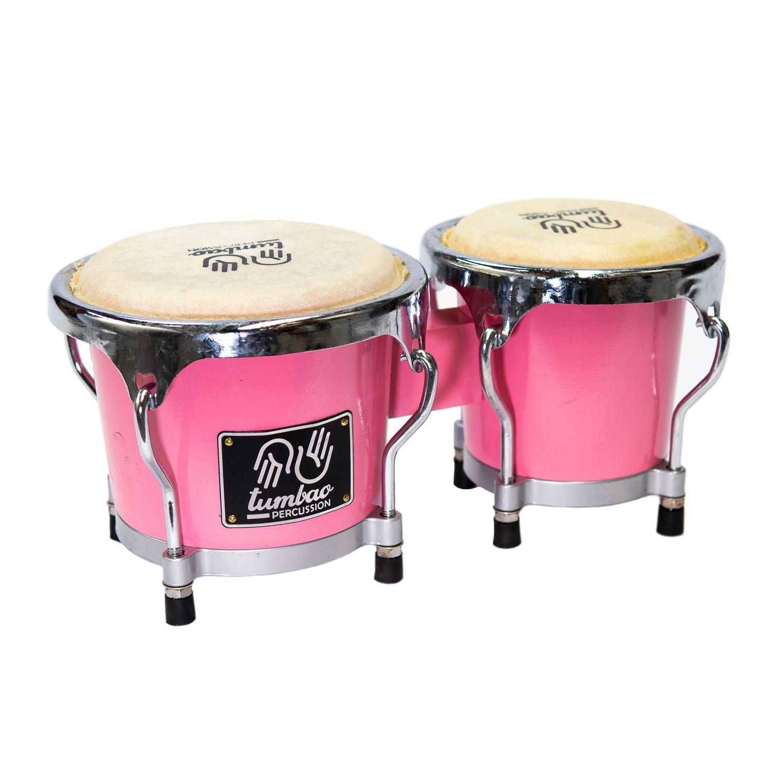 Bongo Kid Tumbao 4"+ 5" Rosado Tp1203-2