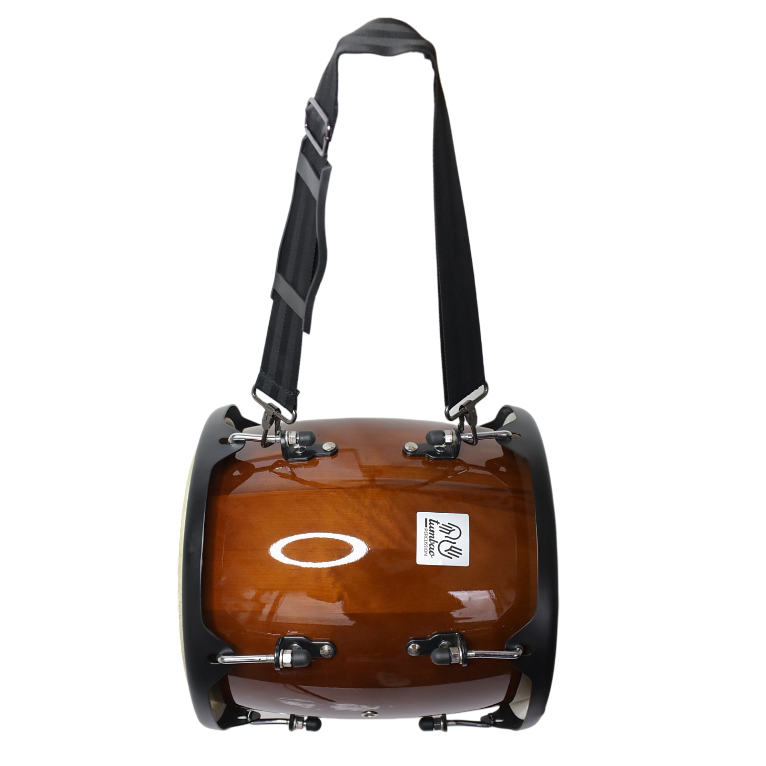 Tambora 11xH14'' caoba con correa Tumbao-3