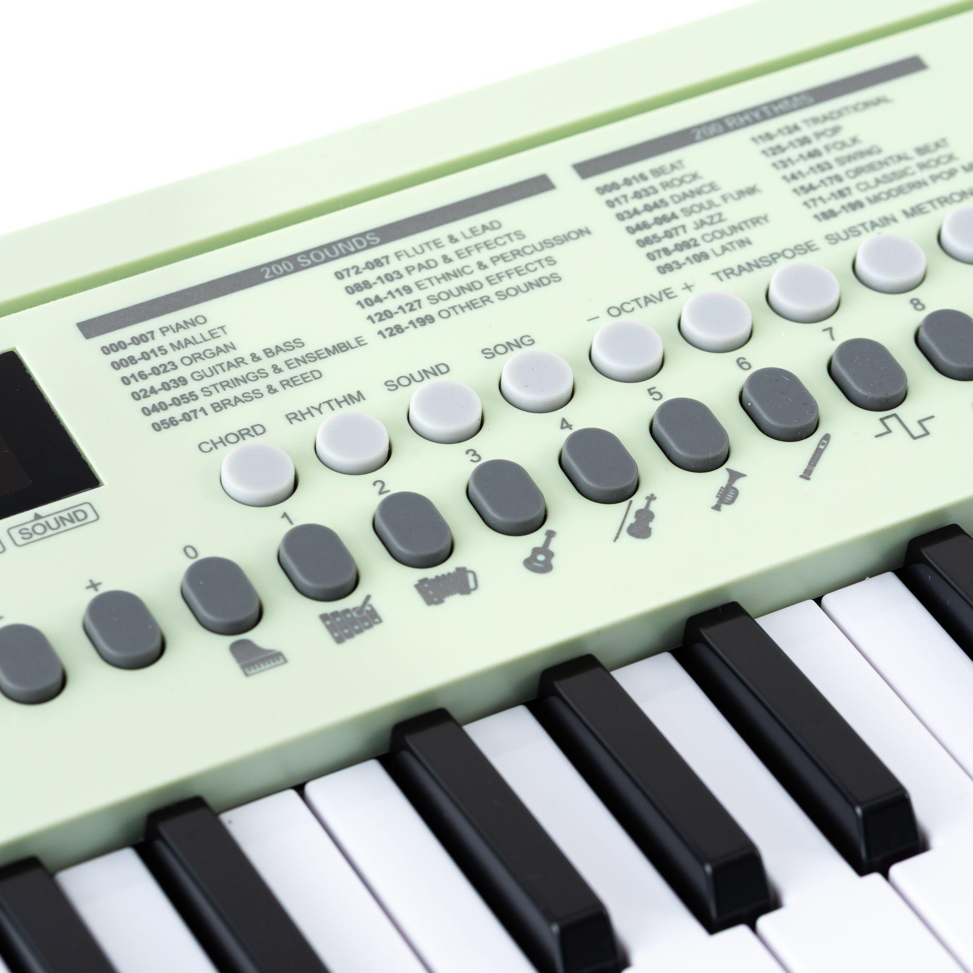 TON-Color Teclado 37 Notas – Green Tonic-2