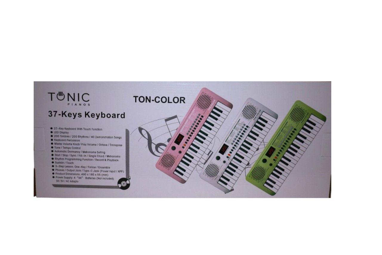 TON-Color Teclado 37 Notas – Green Tonic-6
