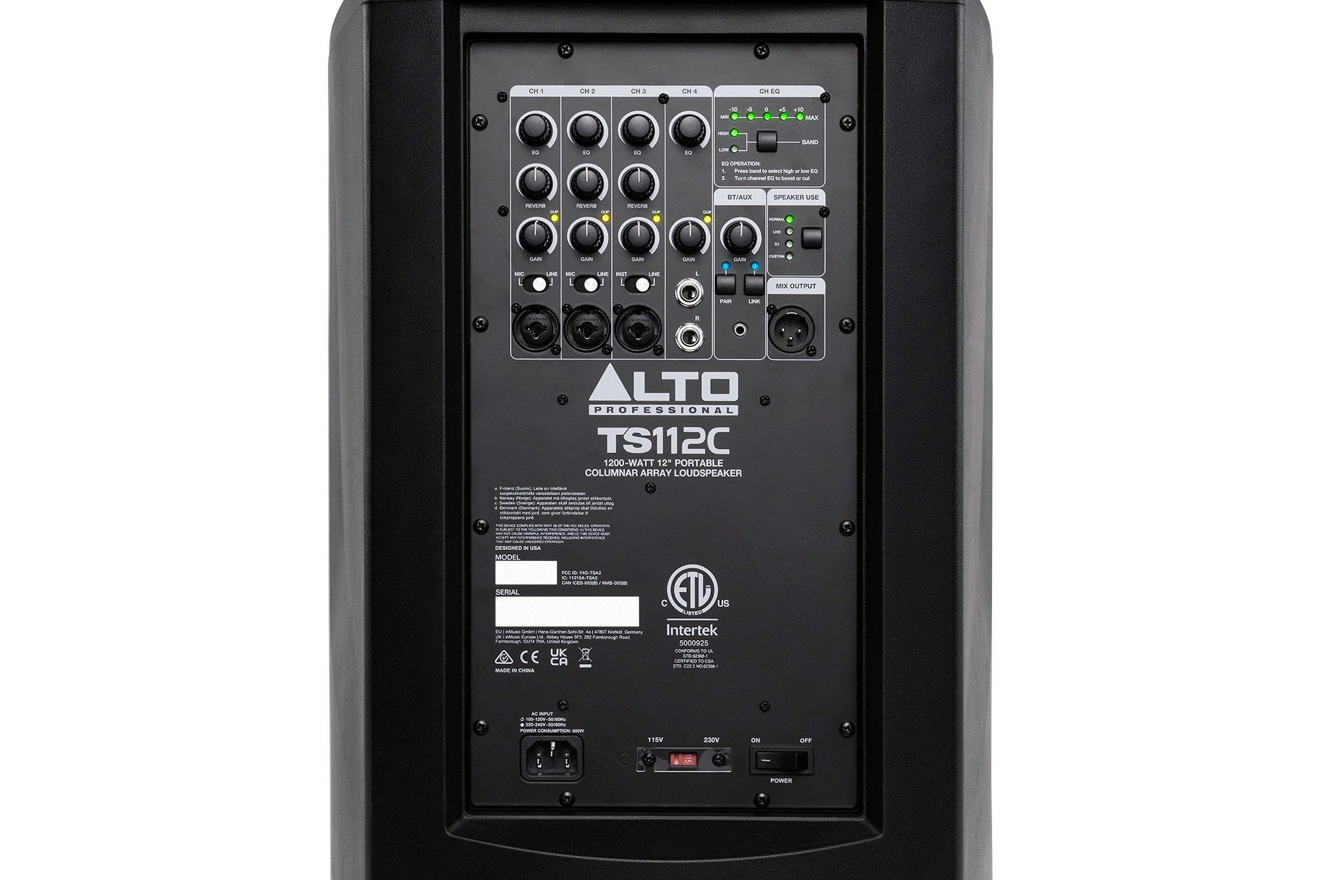 Line Array 12" 1200w TS112C Alto Professional-7